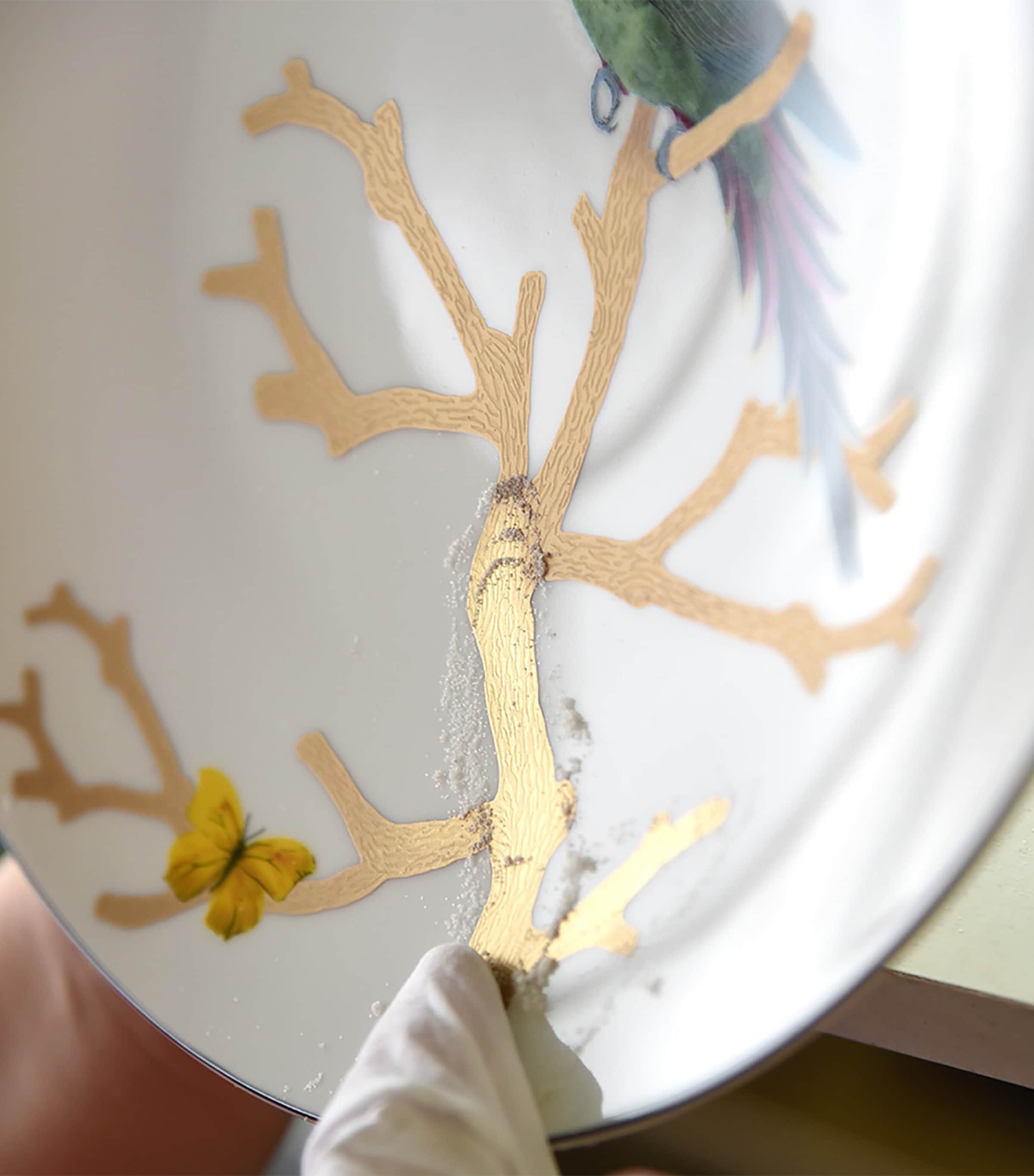 Aux Oiseaux Dinner Plate (26cm) MULTICOLORE Image 3