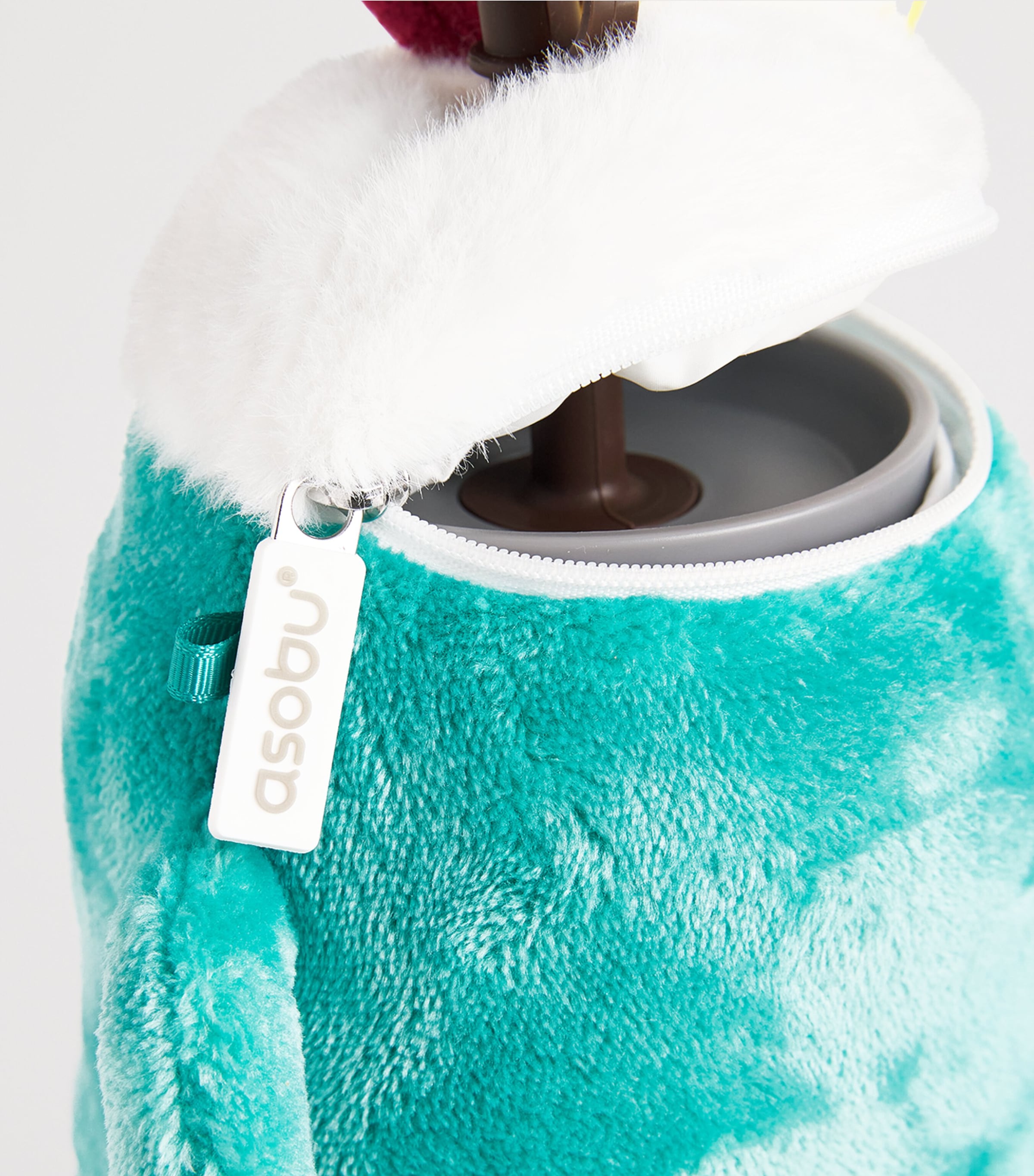 ASOBU Pina the Party Puff Fuzzie Tumbler (360ml) Pina The Party Puff Image 2
