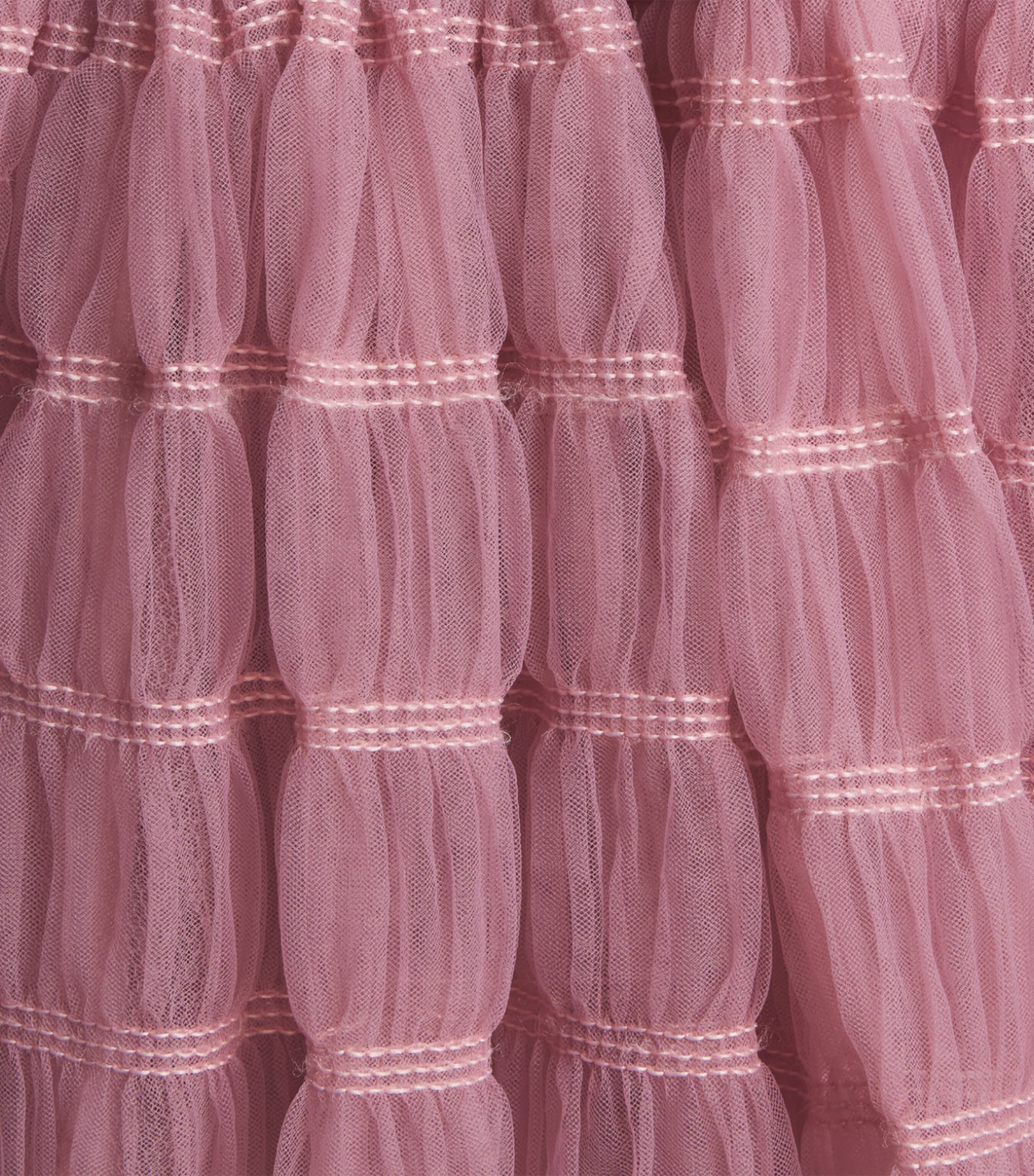 PETITE AMALIE Tulle Dress (4-16 Years) Plum Image 2