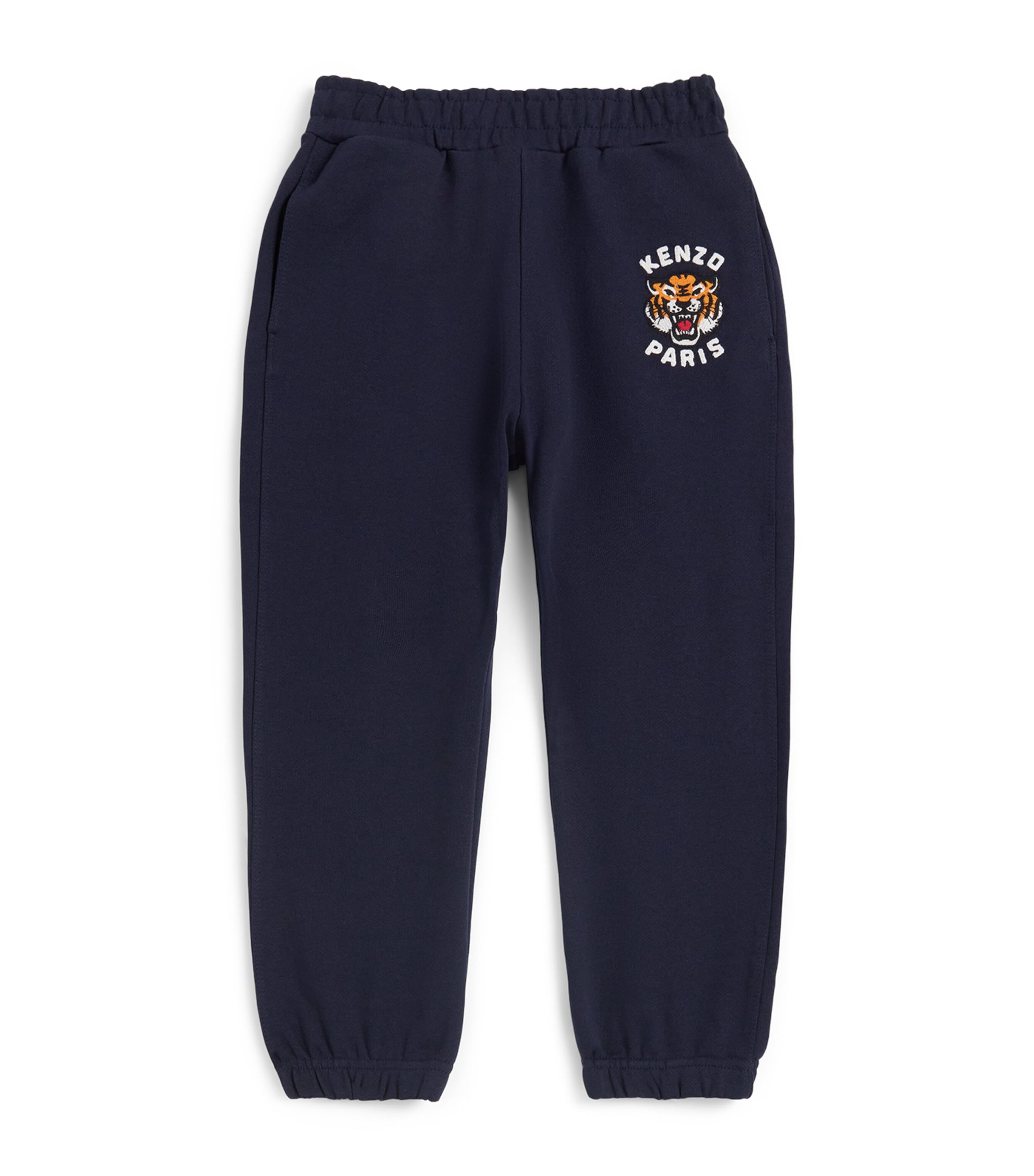 Kenzo Kids Tiger Logo Sweatpants (2-14 Years) Navy Image 1