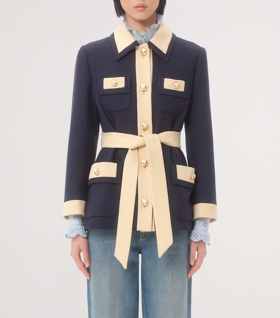 Belted Caban Jacket DSV Image 2