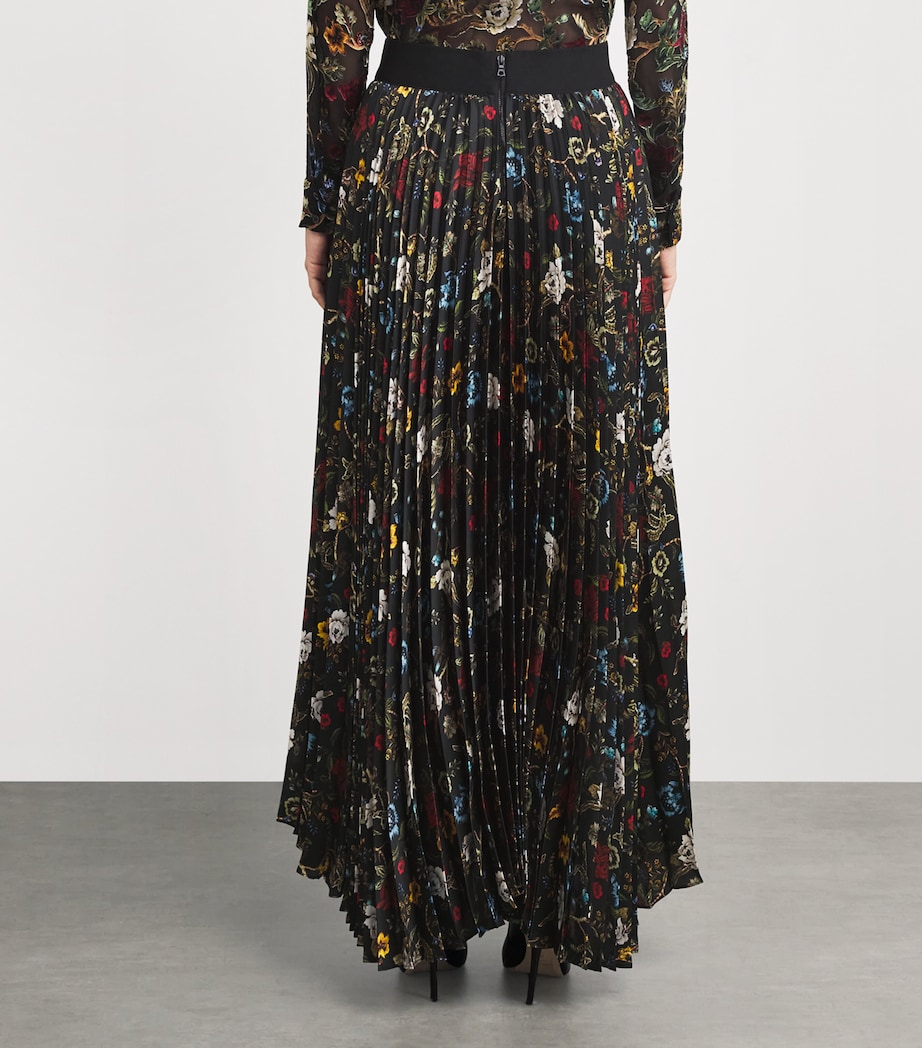 Pleated Katz Maxi Skirt TPSTR TRLS BLCK J076 Image 4