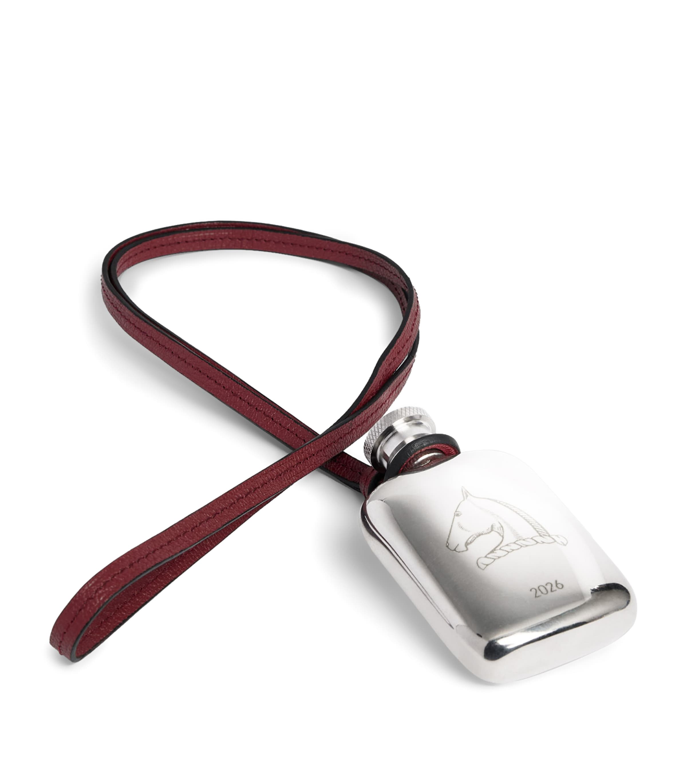 Dunhill Engraved Horse Mini Flask (45ml) Image 4