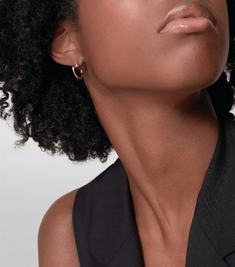 Yellow Gold Juste un Clou Hoop Earrings YELLOW GOLD Image 3