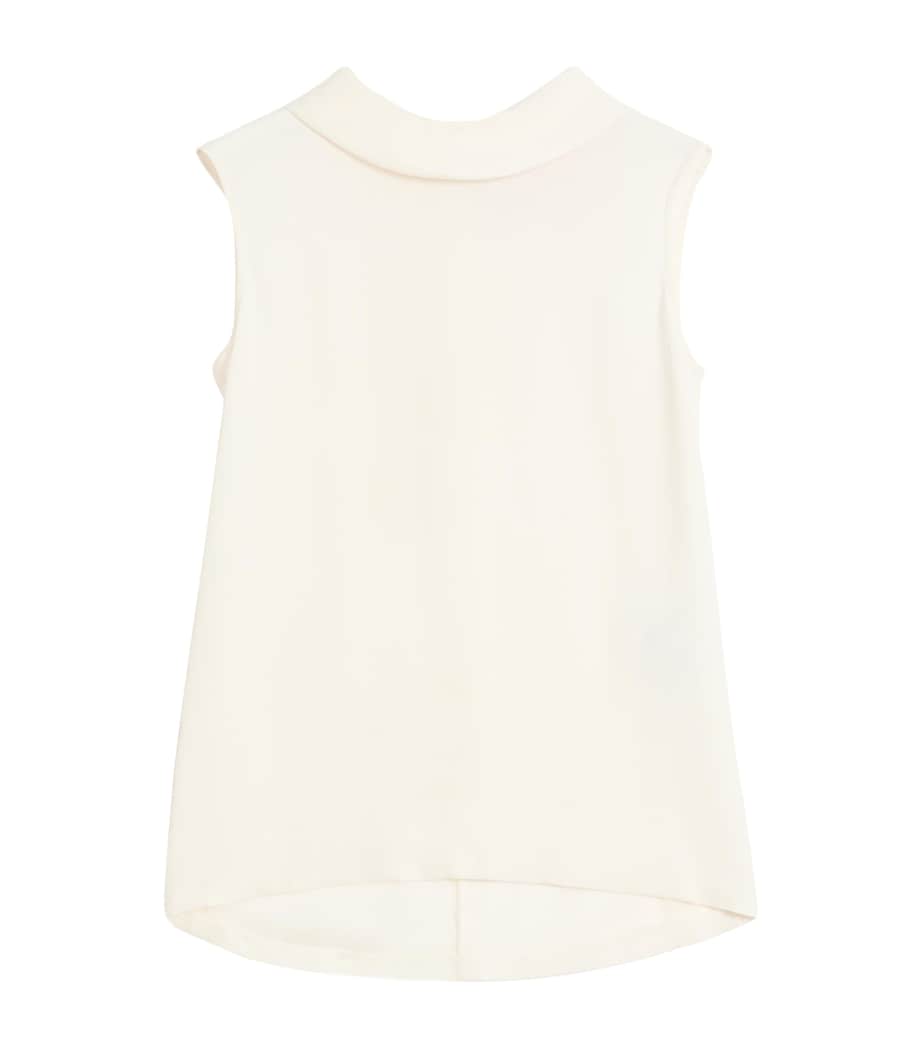Silk Sleeveless Top A03 Image 1