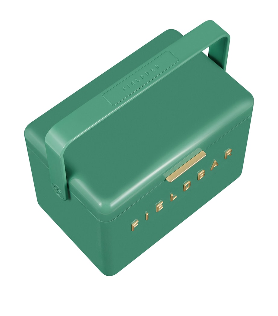 Mini Bar Cooler Box with Leather Sling (4L) GREEN Image 5