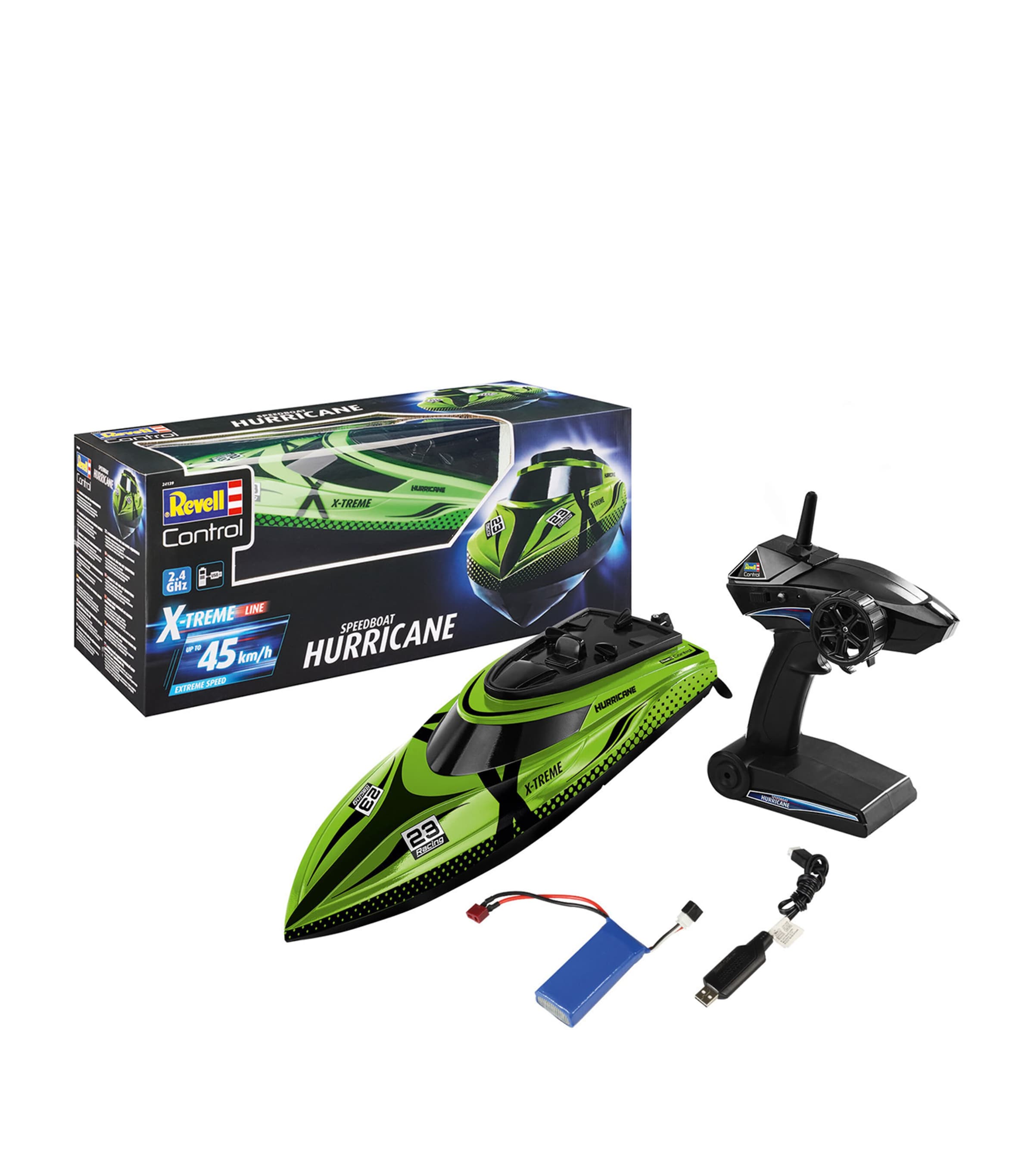 Carrera Hurricane X-TREME Speedboat Toy Image 1