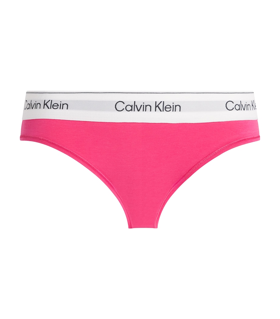 Cotton-Modal Valentines Icon Briefs VIBRANT PINK Image 1