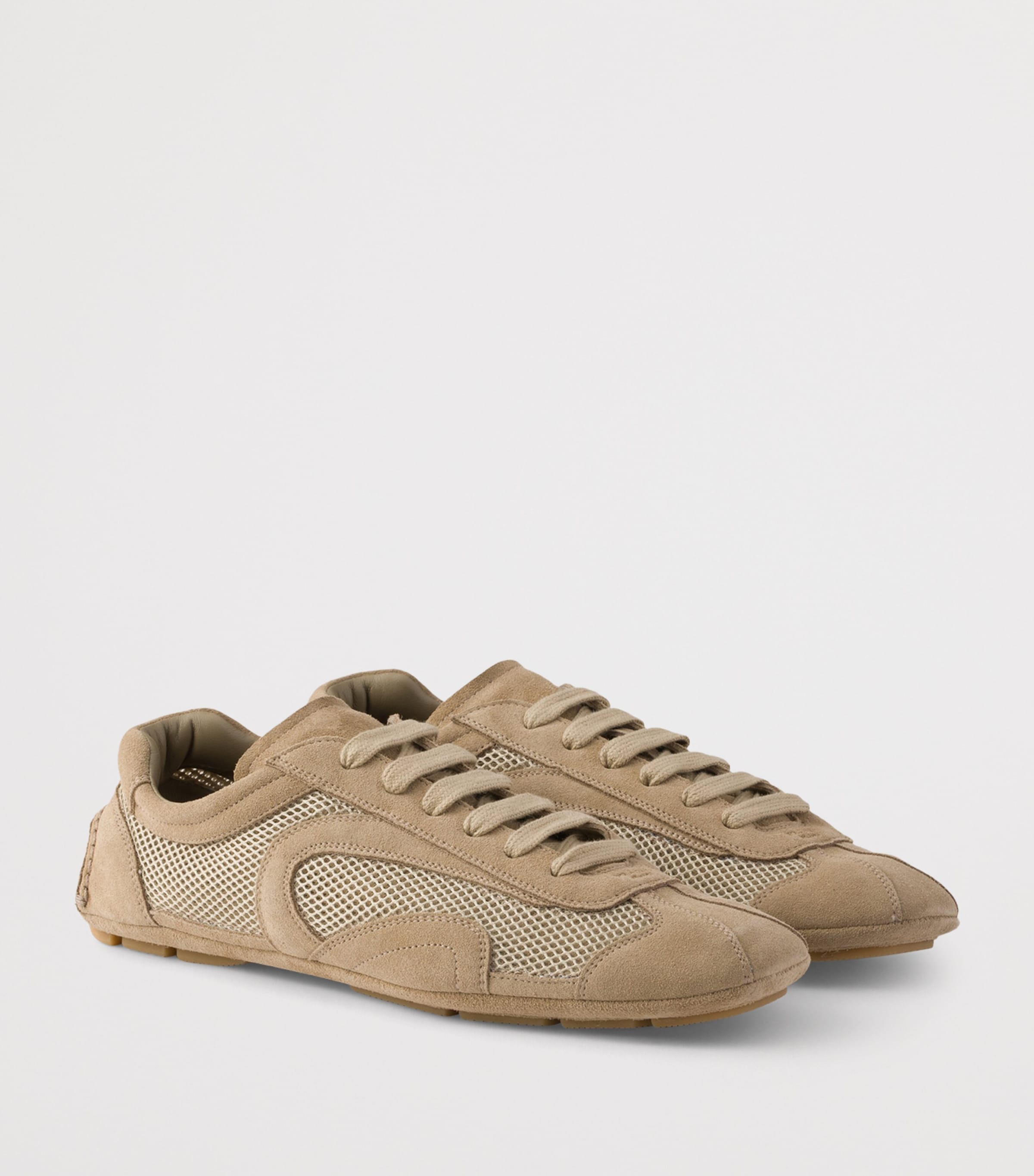 Prada Suede and Mesh Montecarlo Re-Edition 2005 Sneakers Image 2