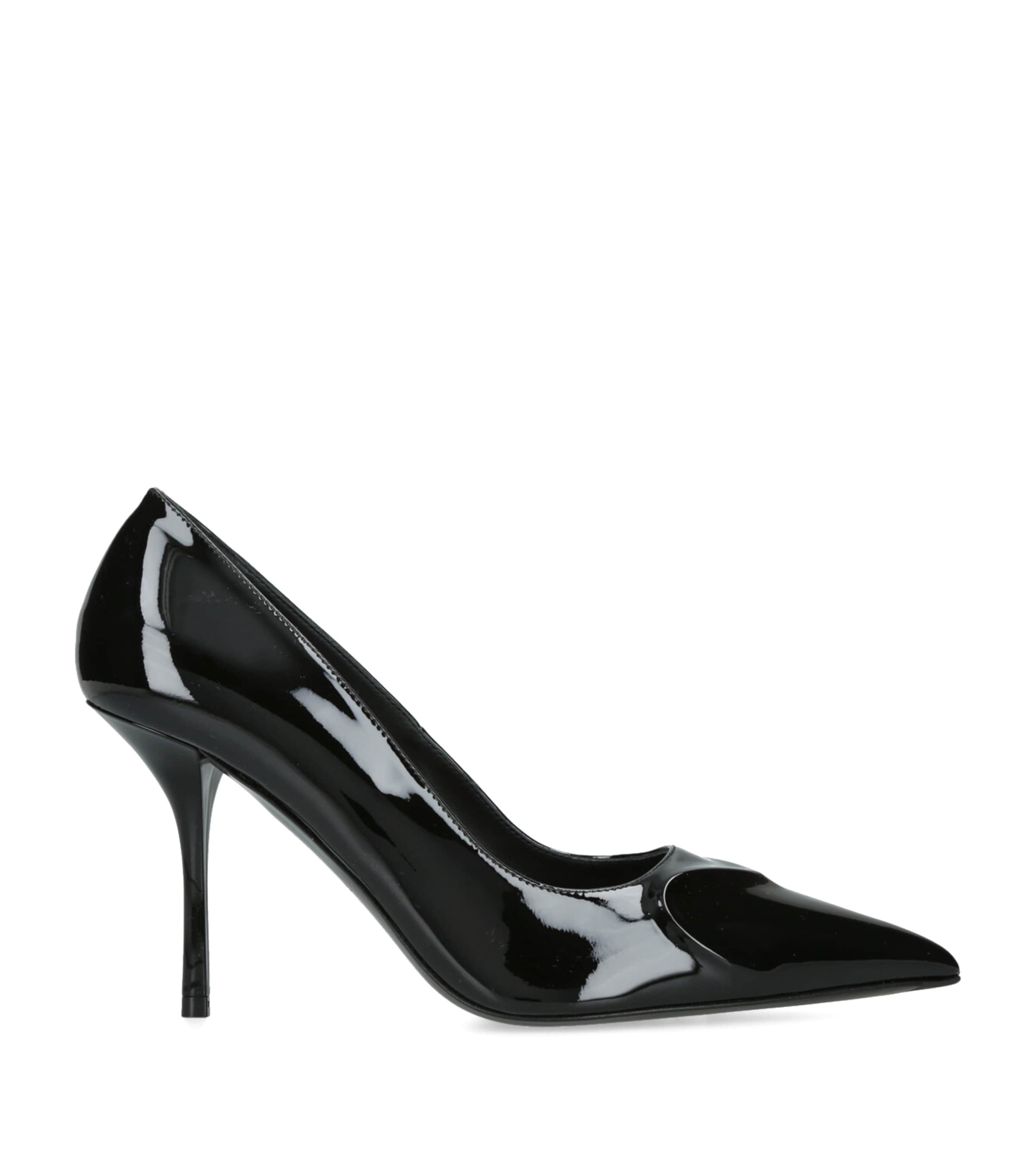 Alaïa Patent Leather Pumps 90 In Black