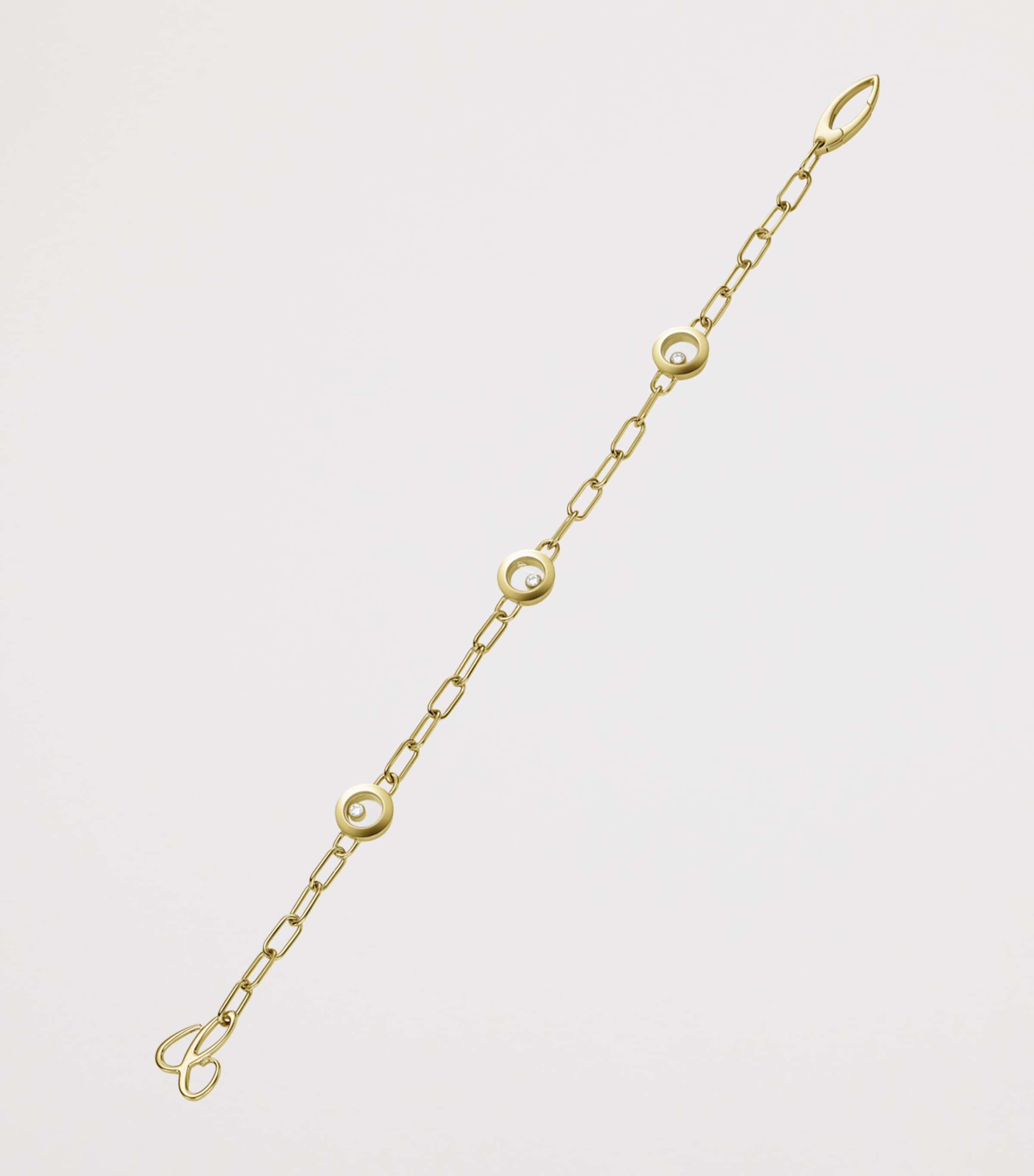 Yellow Gold and Diamond Happy Diamonds Icons Bracelet 18K YELLOW GOLD Image 2