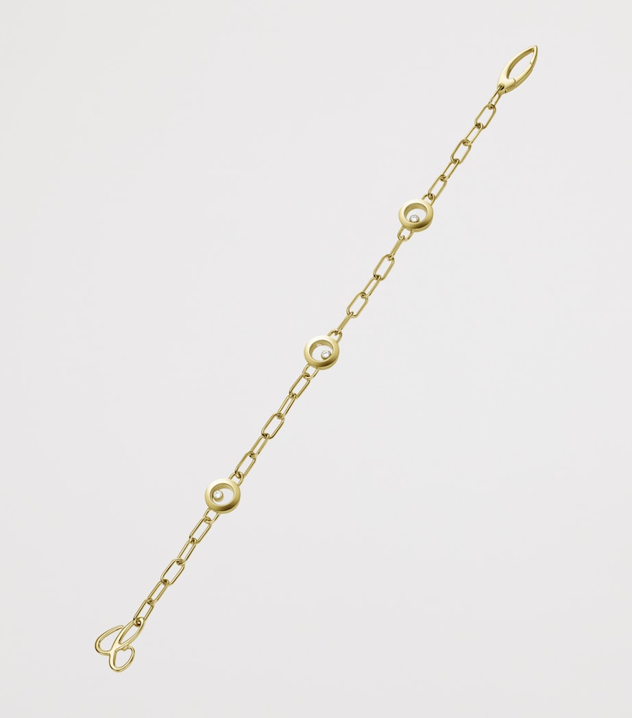 Yellow Gold and Diamond Happy Diamonds Icons Bracelet 18K YELLOW GOLD Image 2