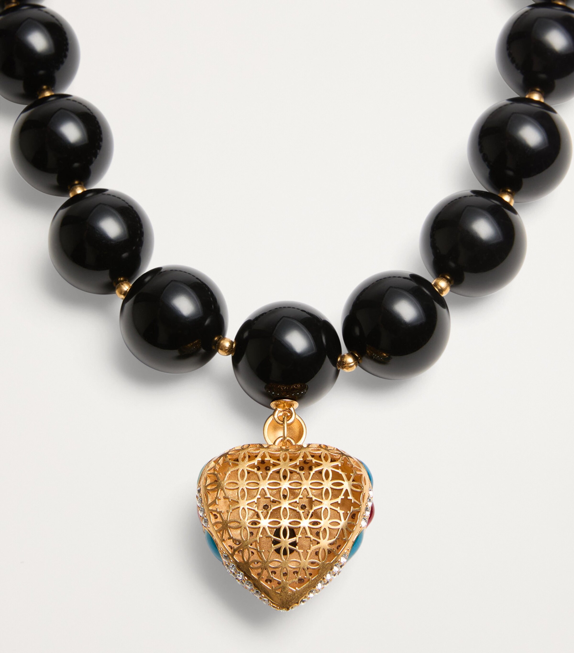【関税&送料込】Valentino Garavani Coeur  Necklace VALENTINO GARAVANI - Coeur Royal necklace | Leam Roma