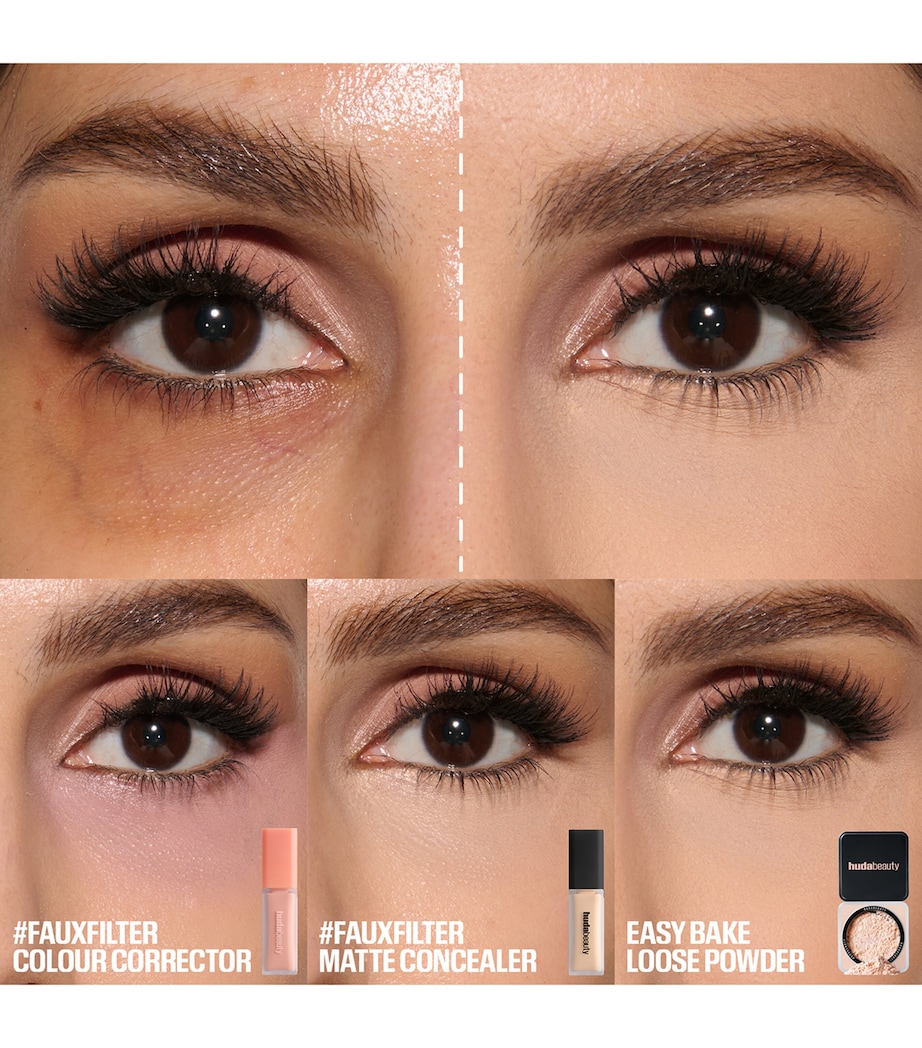 Huda Beauty #FauxFilter Luminous Matte Liquid Concealer Chocolate Chip Image 5