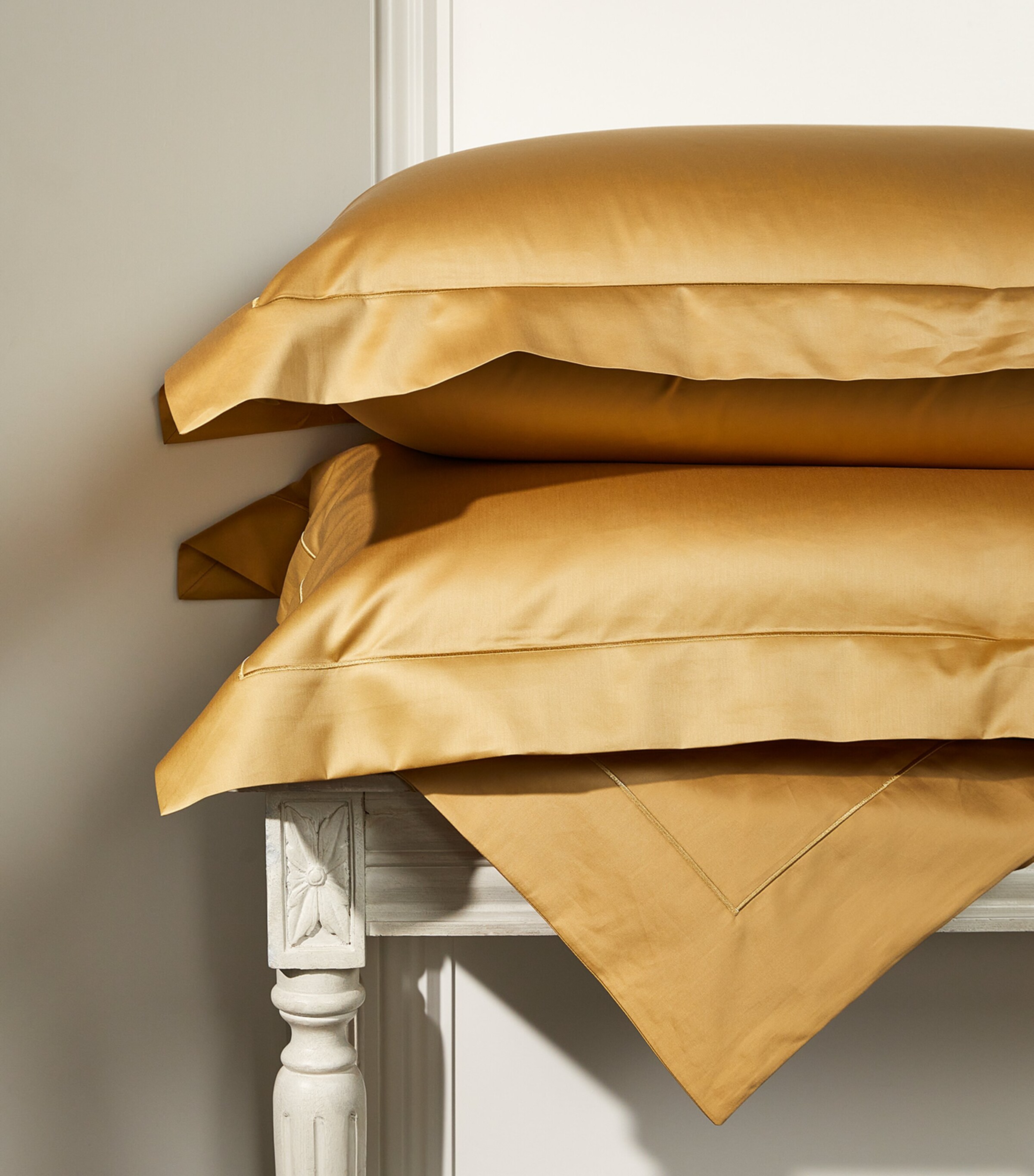 Celso De Lemos Bourdon Oxford Pillowcase (50cm x 75cm) Miel Image 4