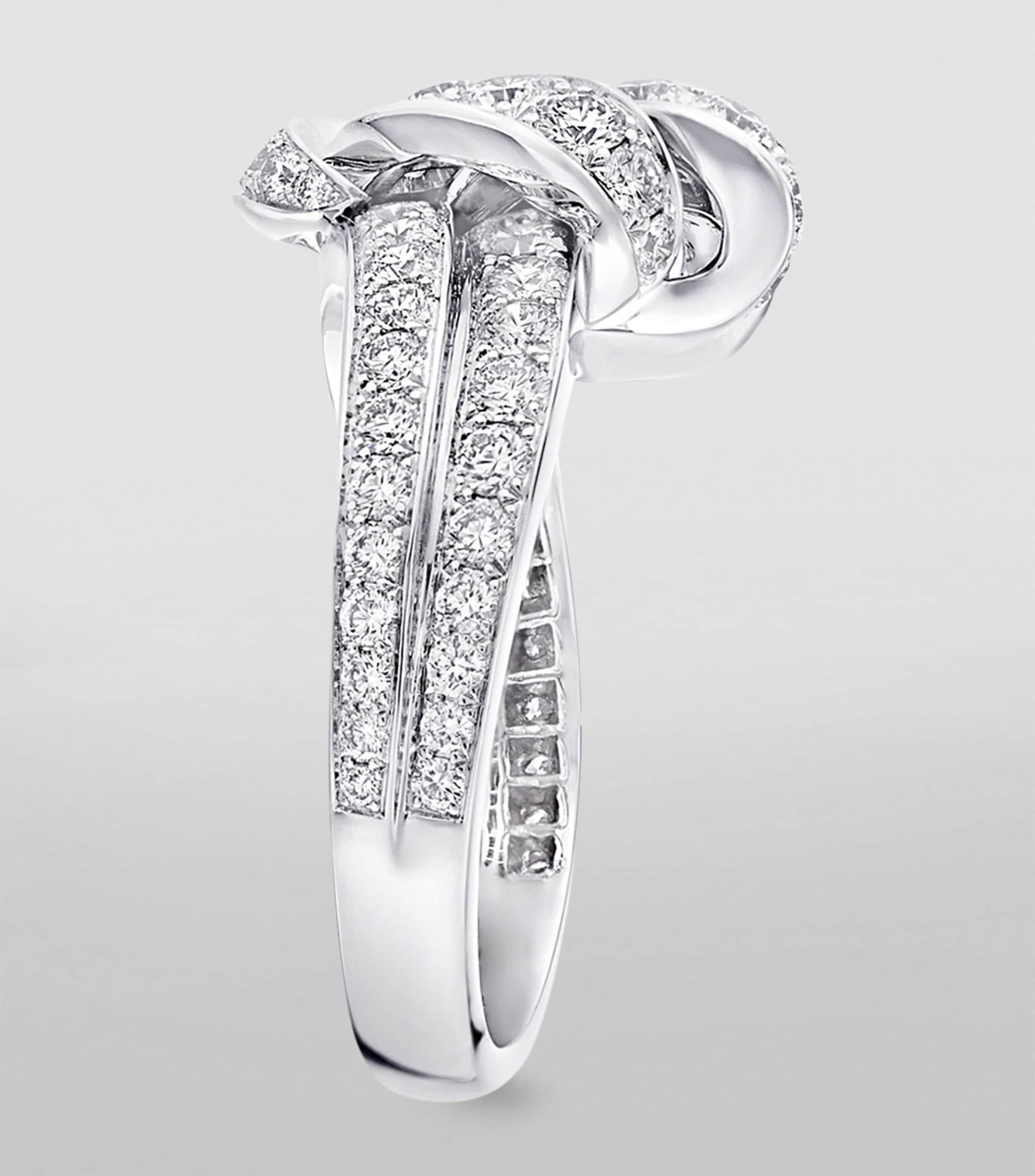 Graff White Gold and Diamond Tilda’s Bow Ring White Gold Image 3