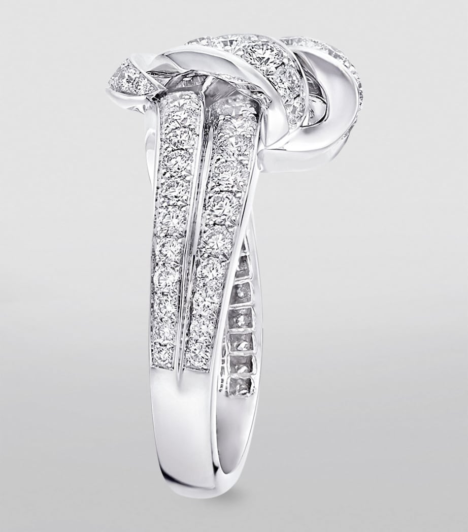 Graff White Gold and Diamond Tilda’s Bow Ring White Gold Image 3