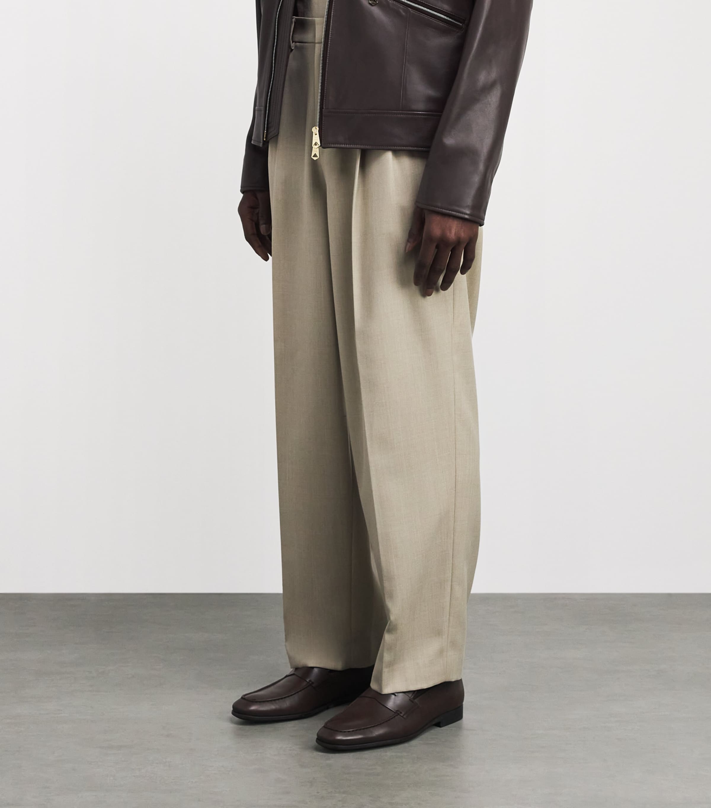 Tod's Leather Gomma Leggero Loafers Dark Brown Image 4