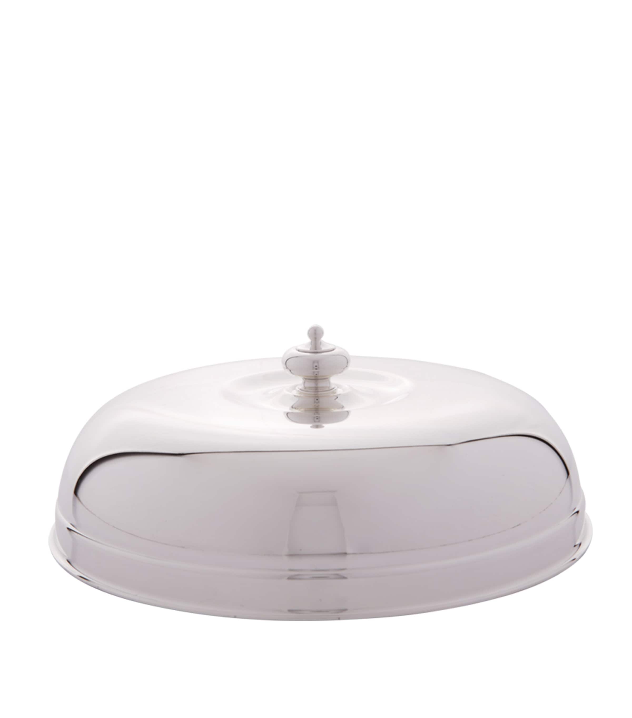 Greggio Silver Plated Cloche In Silver
