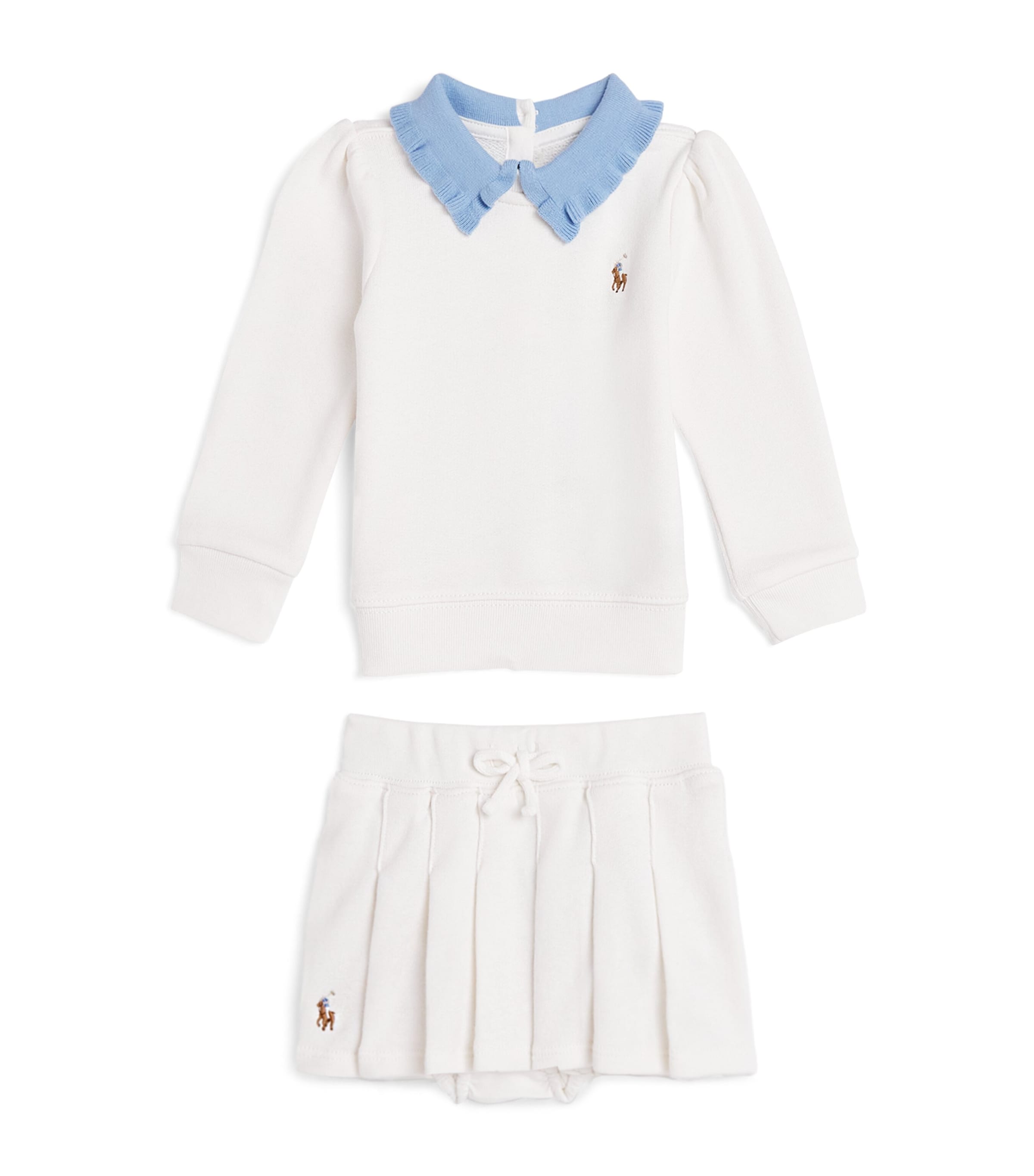 Ralph Lauren Kids' Sweater And Skirt Set