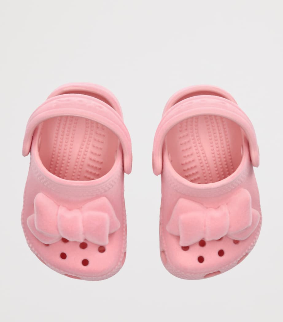 Velvet Littles Classic Clogs PINK Image 4