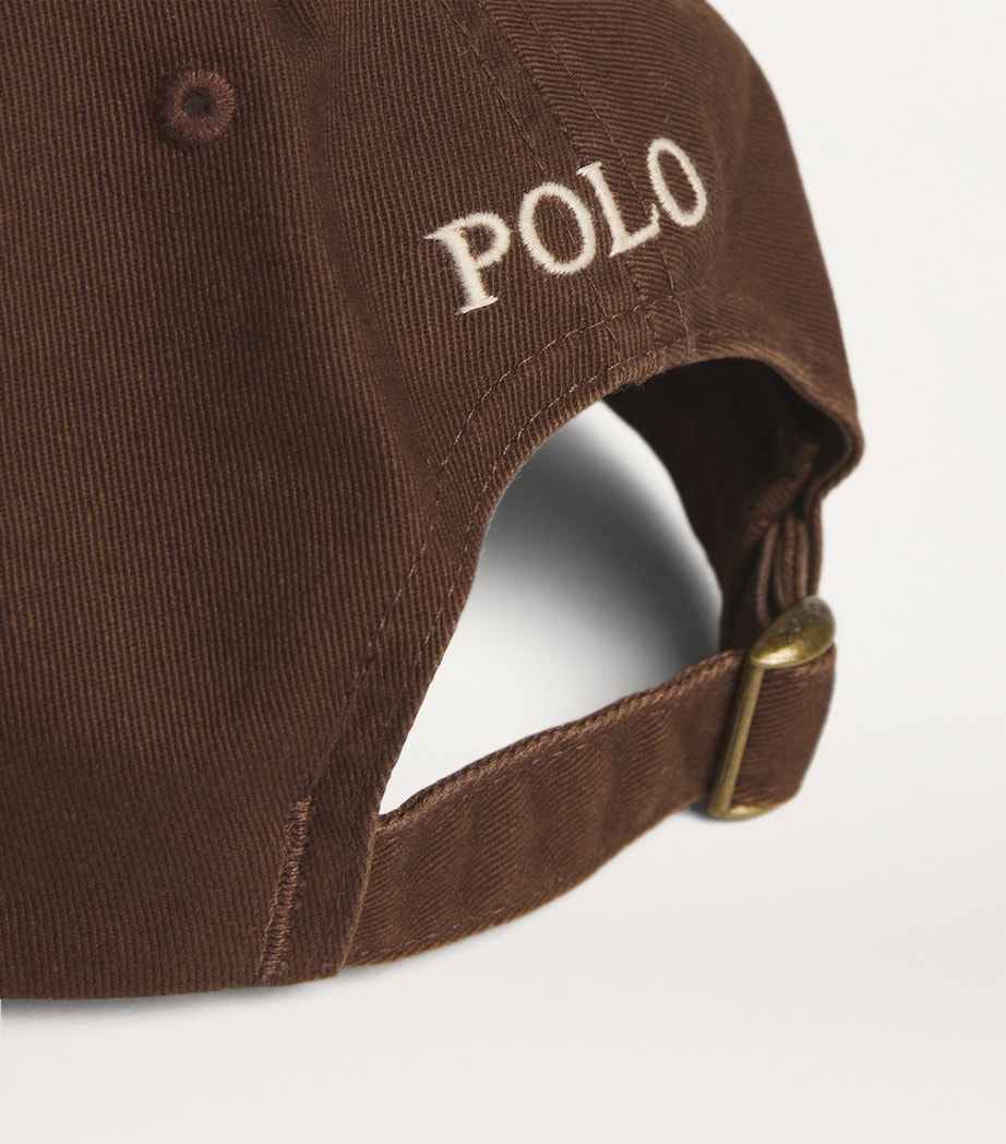 Polo Ralph Lauren Polo Pony Baseball Cap Cooper Brown Image 4