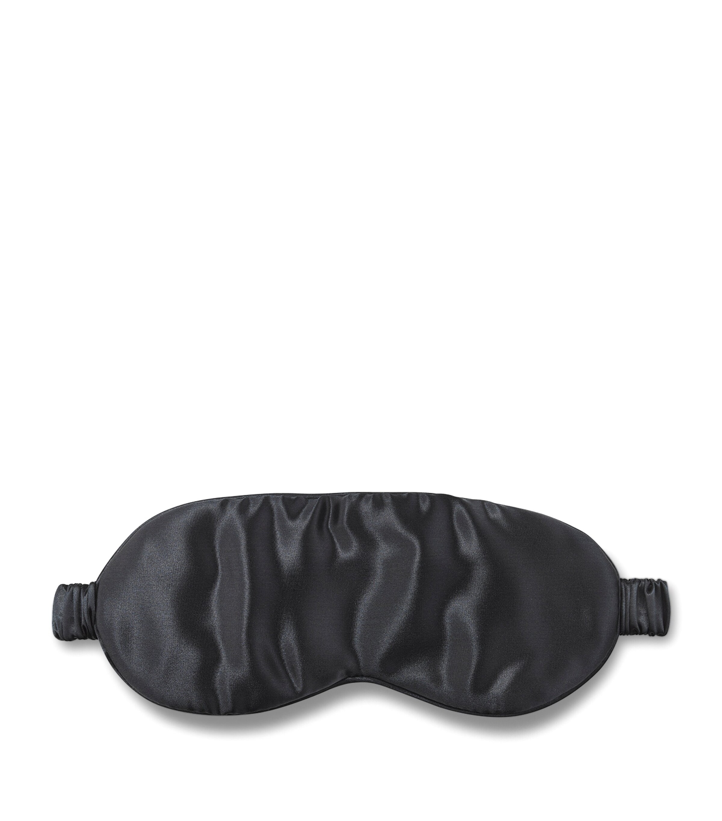 Gingerlily Silk Eye Mask In Black