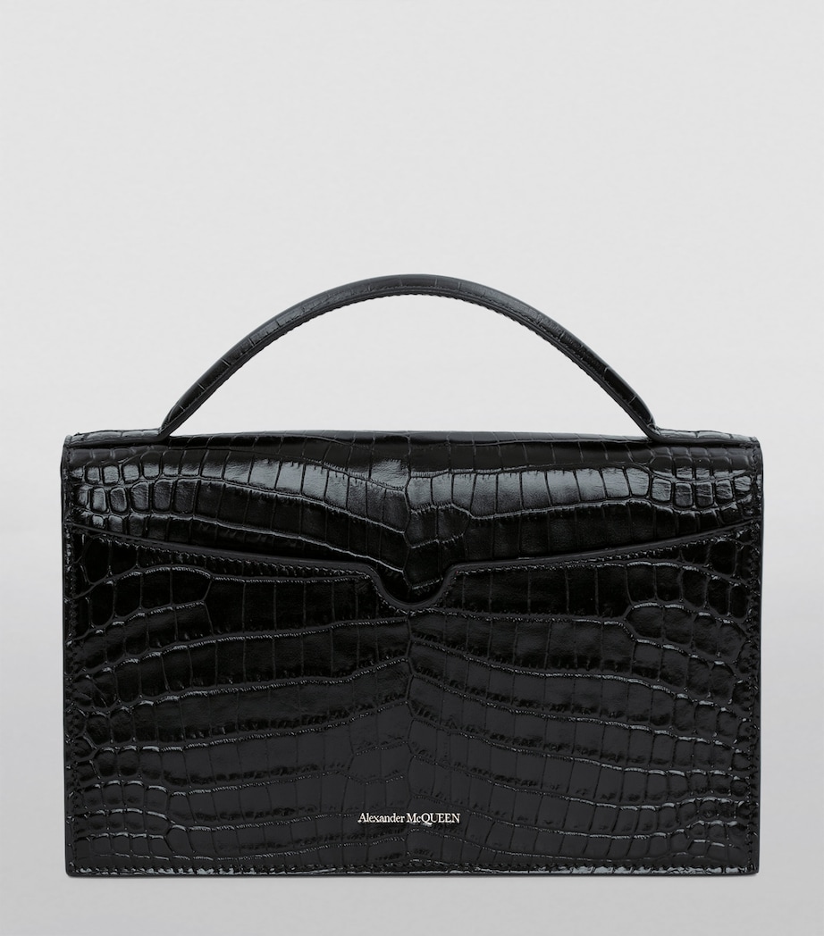 Leather Skull Top Handle Bag 1000 Image 2