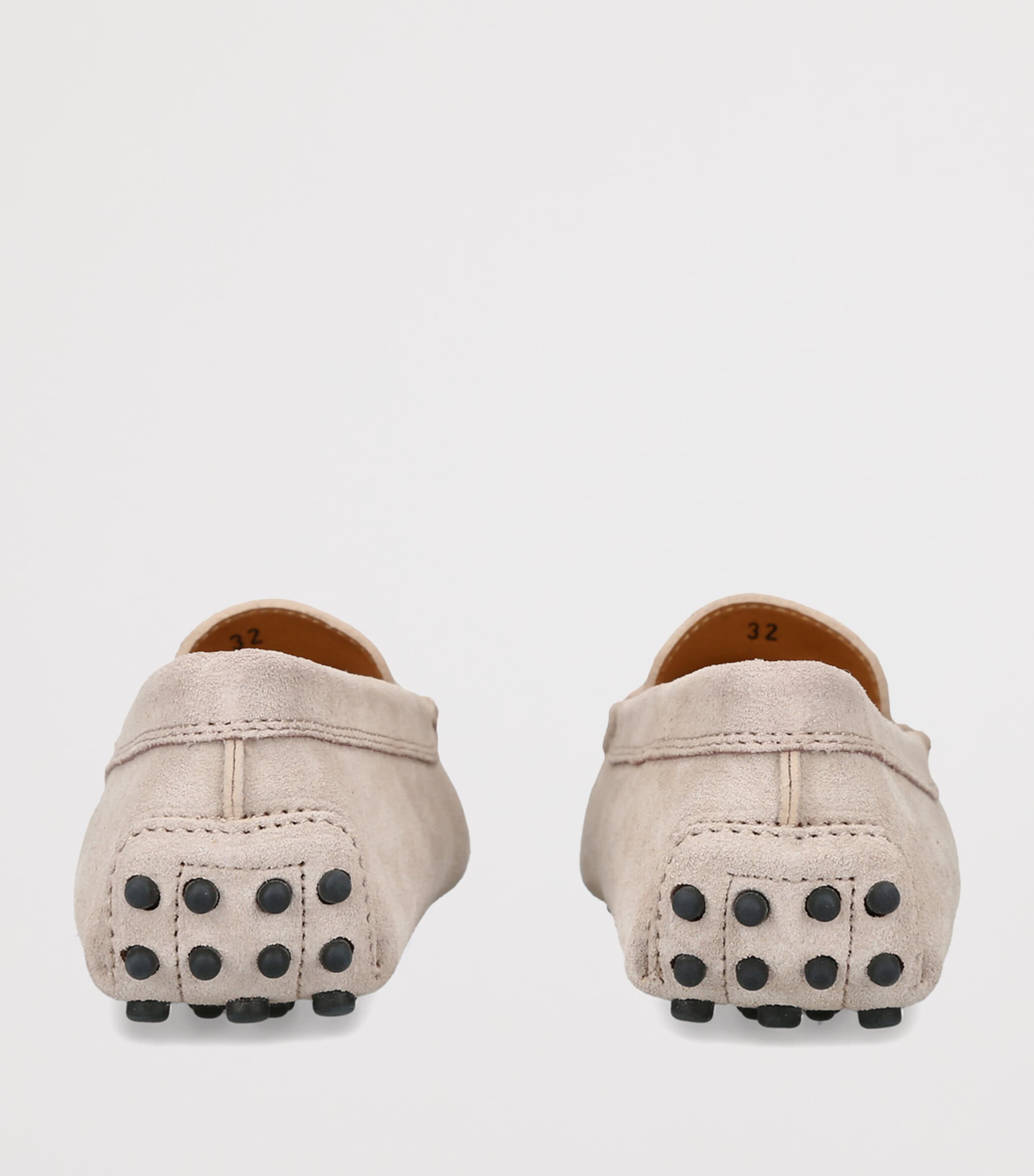 Tod's Suede Gommini Loafers Beige Image 4