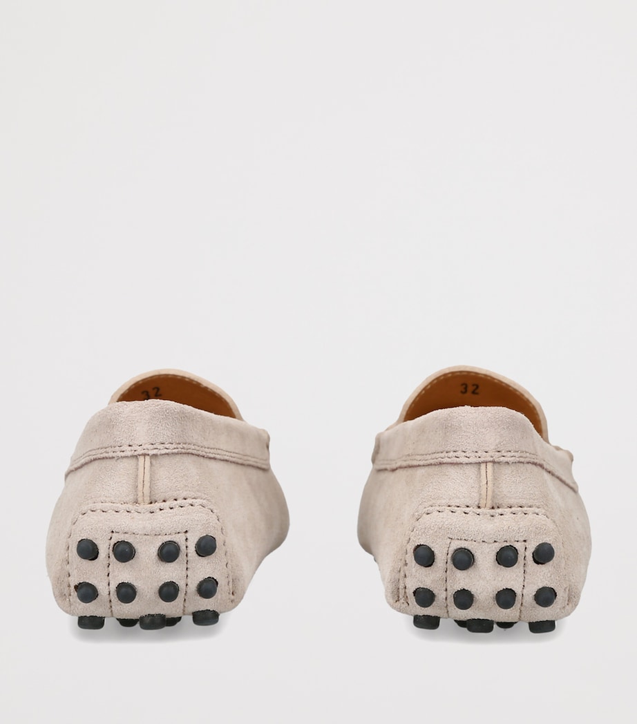 Tod's Suede Gommini Loafers Beige Image 4