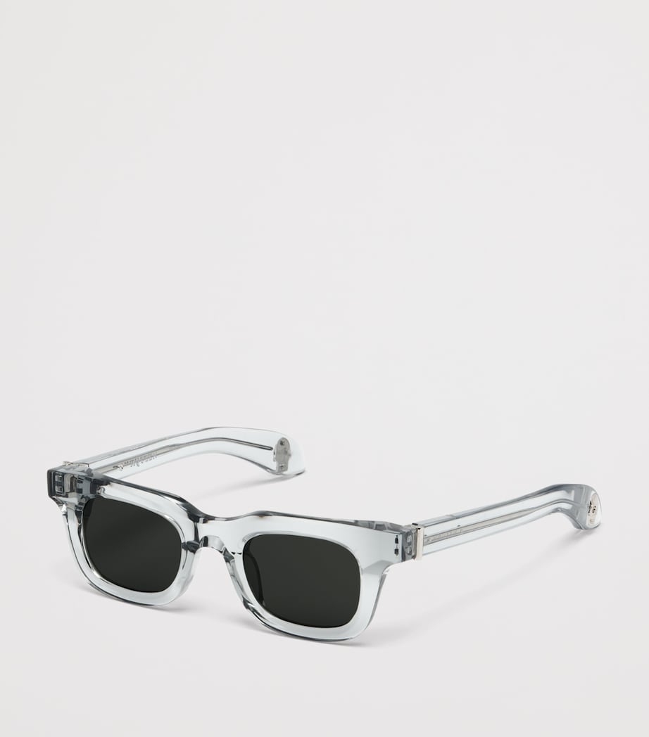 McQueen Skull-Detail Square Sunglasses Image 3