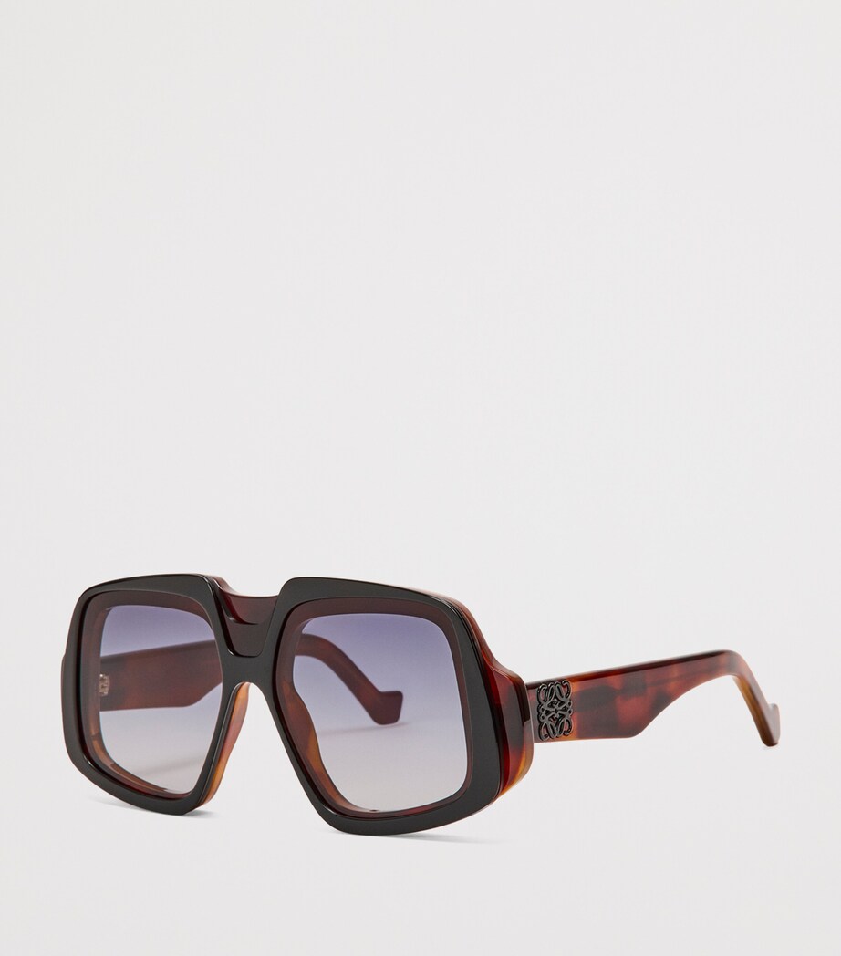 Oversized Collage Sunglasses SHINY HAVANA Image 3