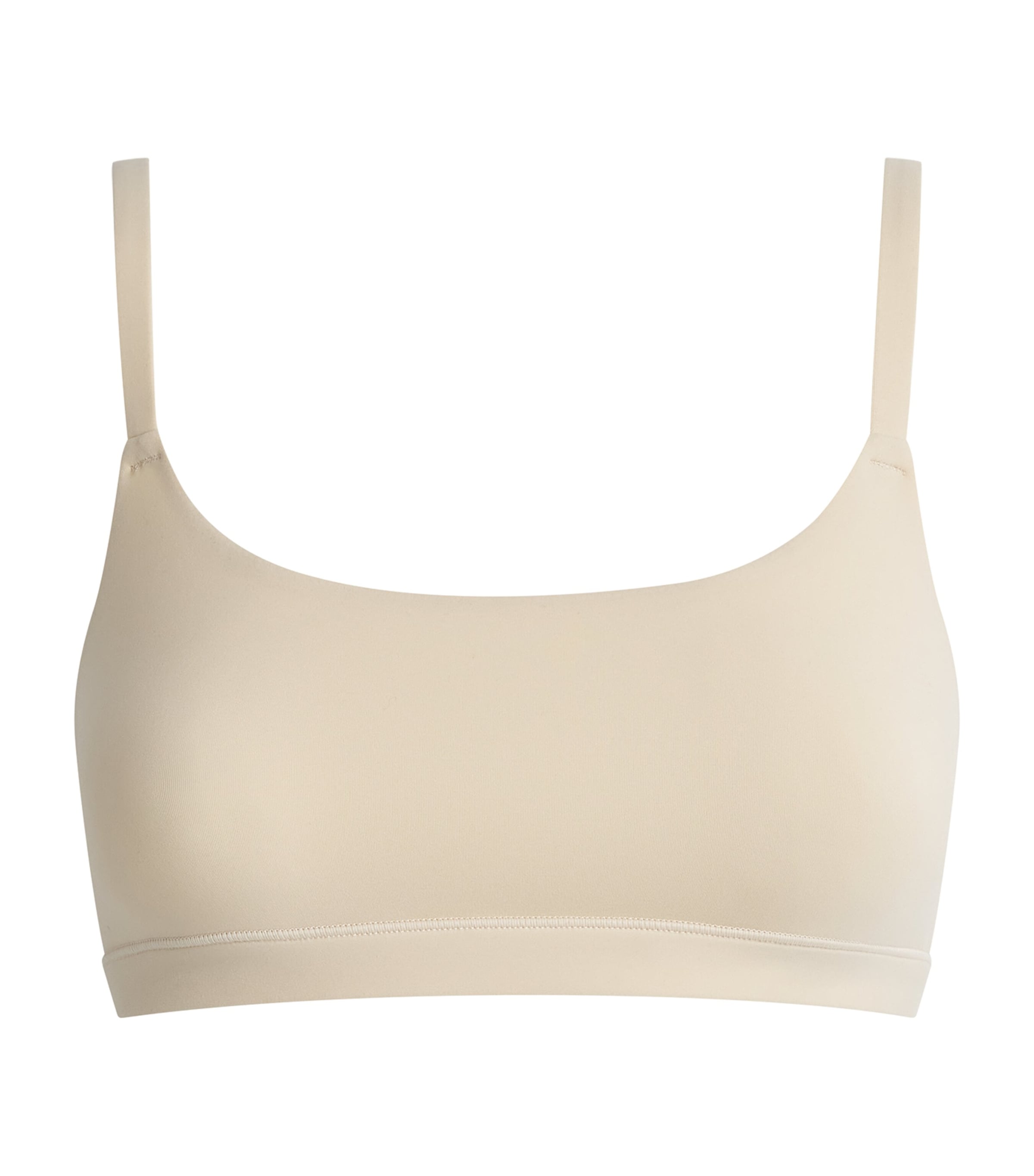 Skims Womens Fits Everybody Scoop-Neck Bralette Sand Image 1