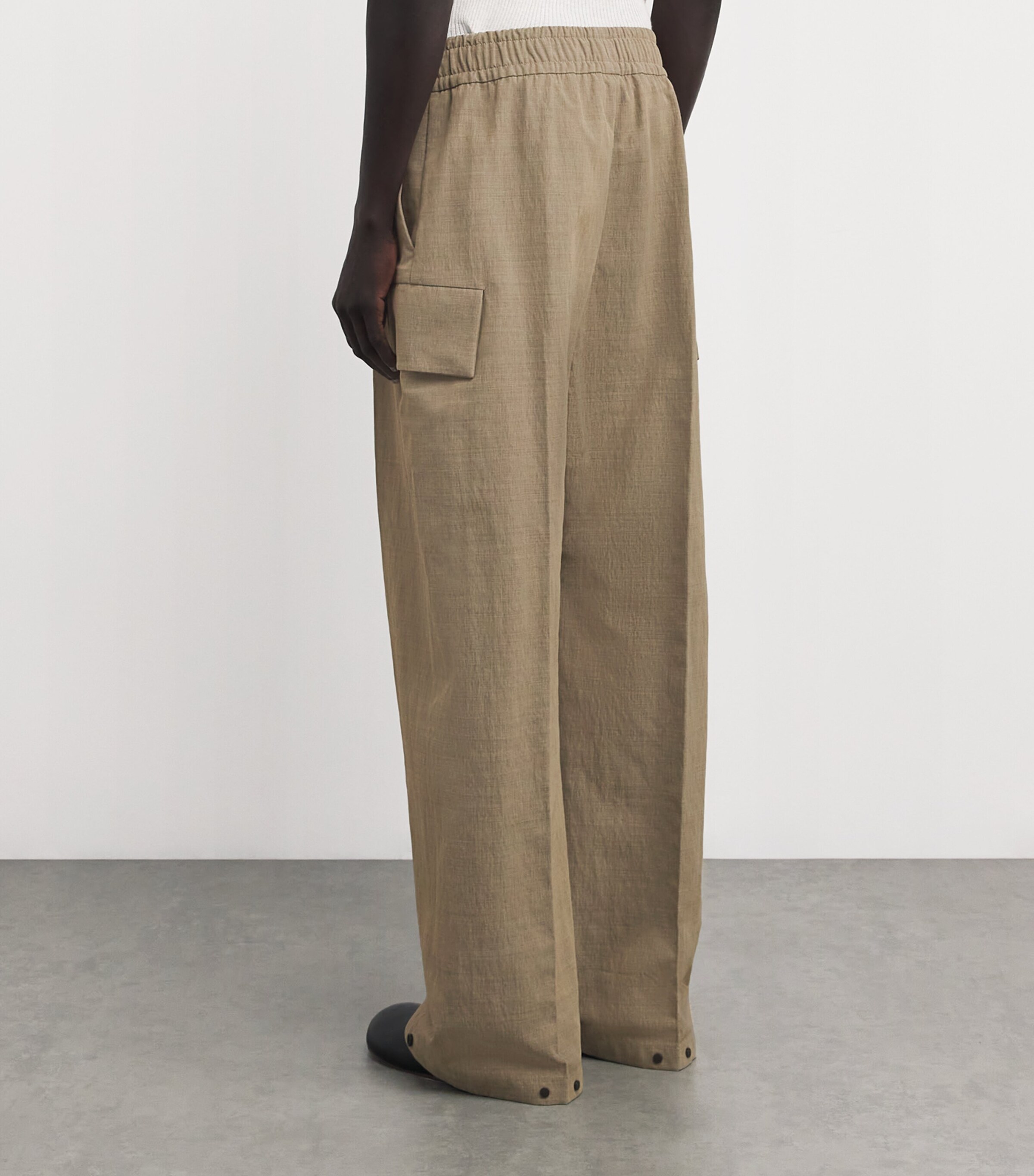 Fear Of God Beige Virgin Wool-Blend Cargo Trousers | Harrods UK