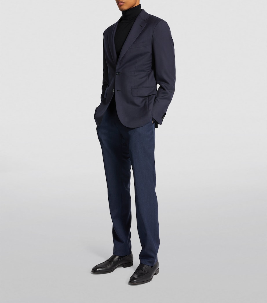 Wool-Silk Plume Blazer 4000 Image 2