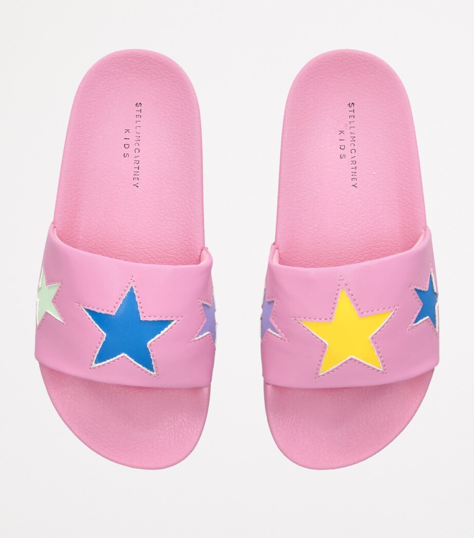 Rubber Star Slides PINK Image 4