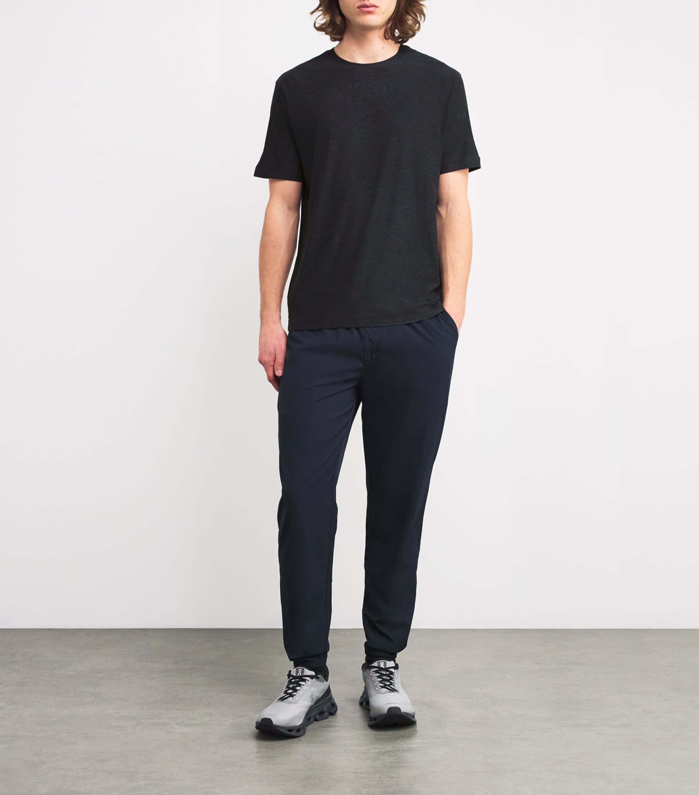 Strato Tech T-Shirt CHARCOAL HEATHER Image 2