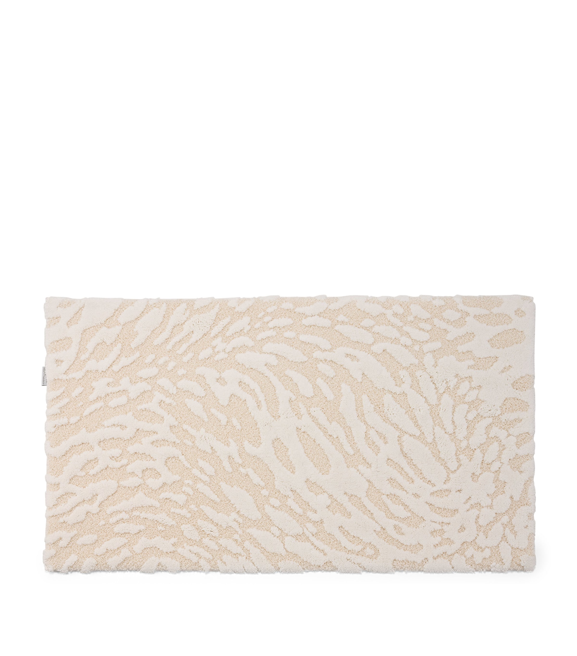 Shop Abyss & Habidecor Egyptian Cotton-blend Flow Bath Mat In Ivory