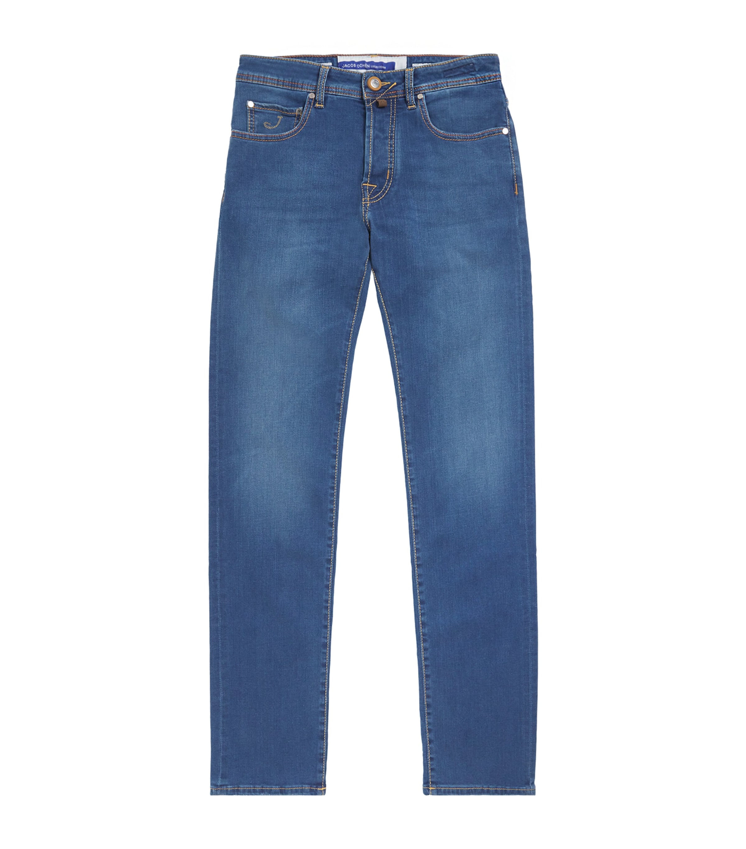 Shop Jacob Cohen Bard Slim Jeans In Blue