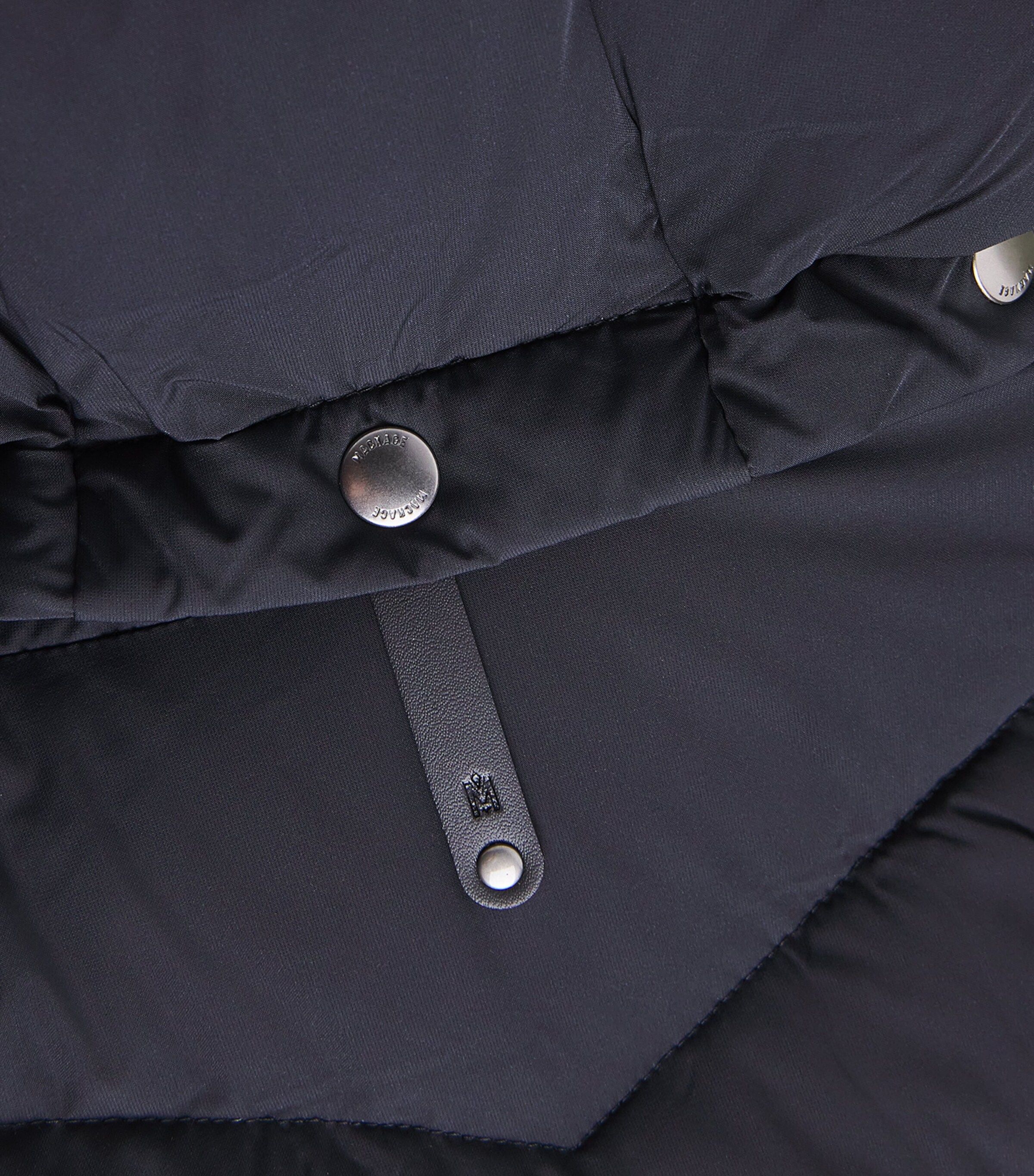 Down-Padded Patsy-F Quilted Jacket BLACK Image 5