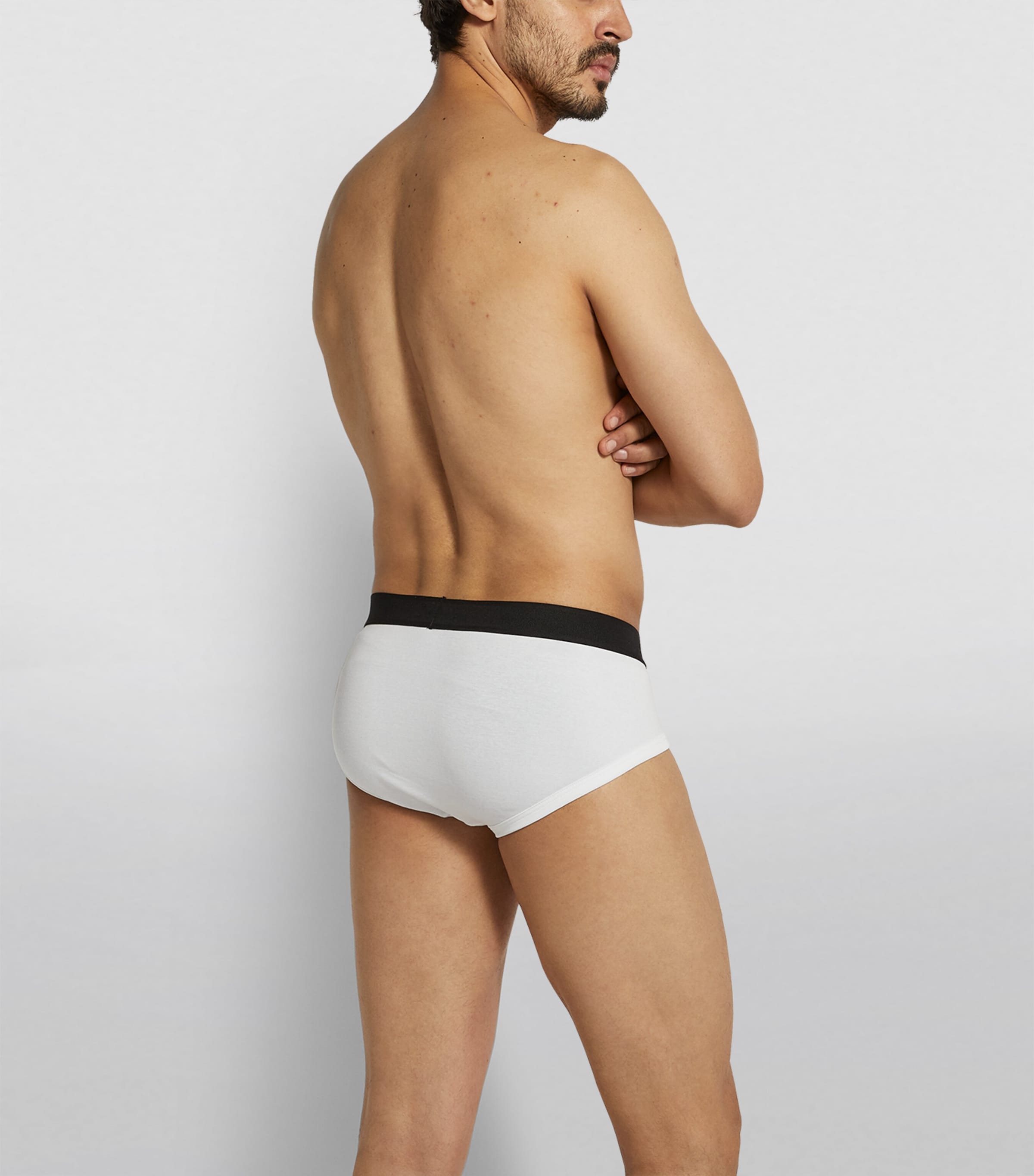 TOM FORD Cotton-Stretch Logo Briefs (Pack of 2) | Harrods HK