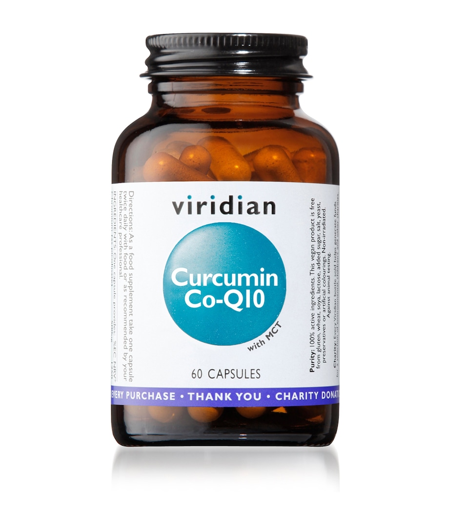 Viridian Curcumin Co-Q10 Supplement (60 Capsules) Image 1
