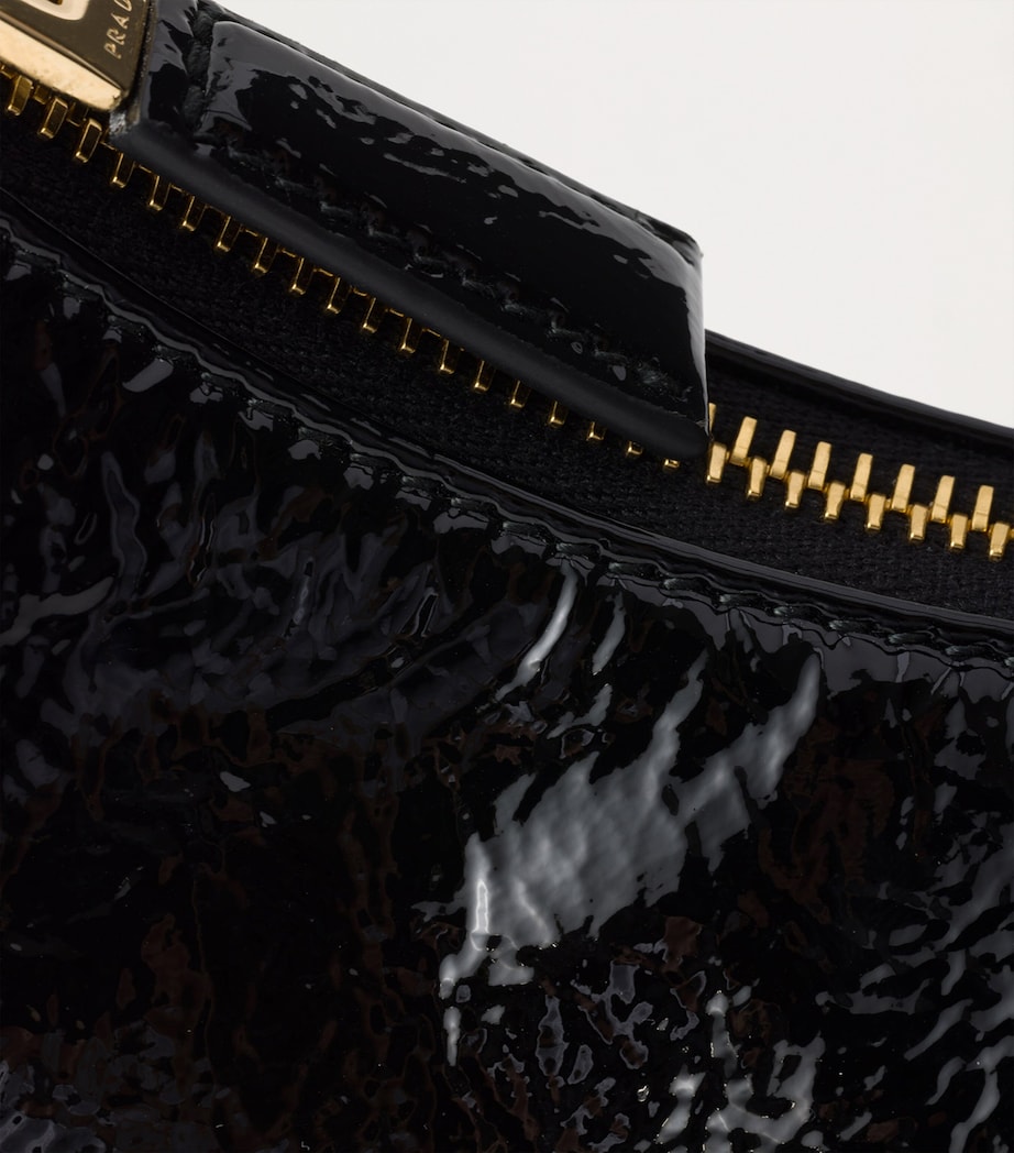 Patent Leather Arqué Shoulder Bag F0002 Image 8