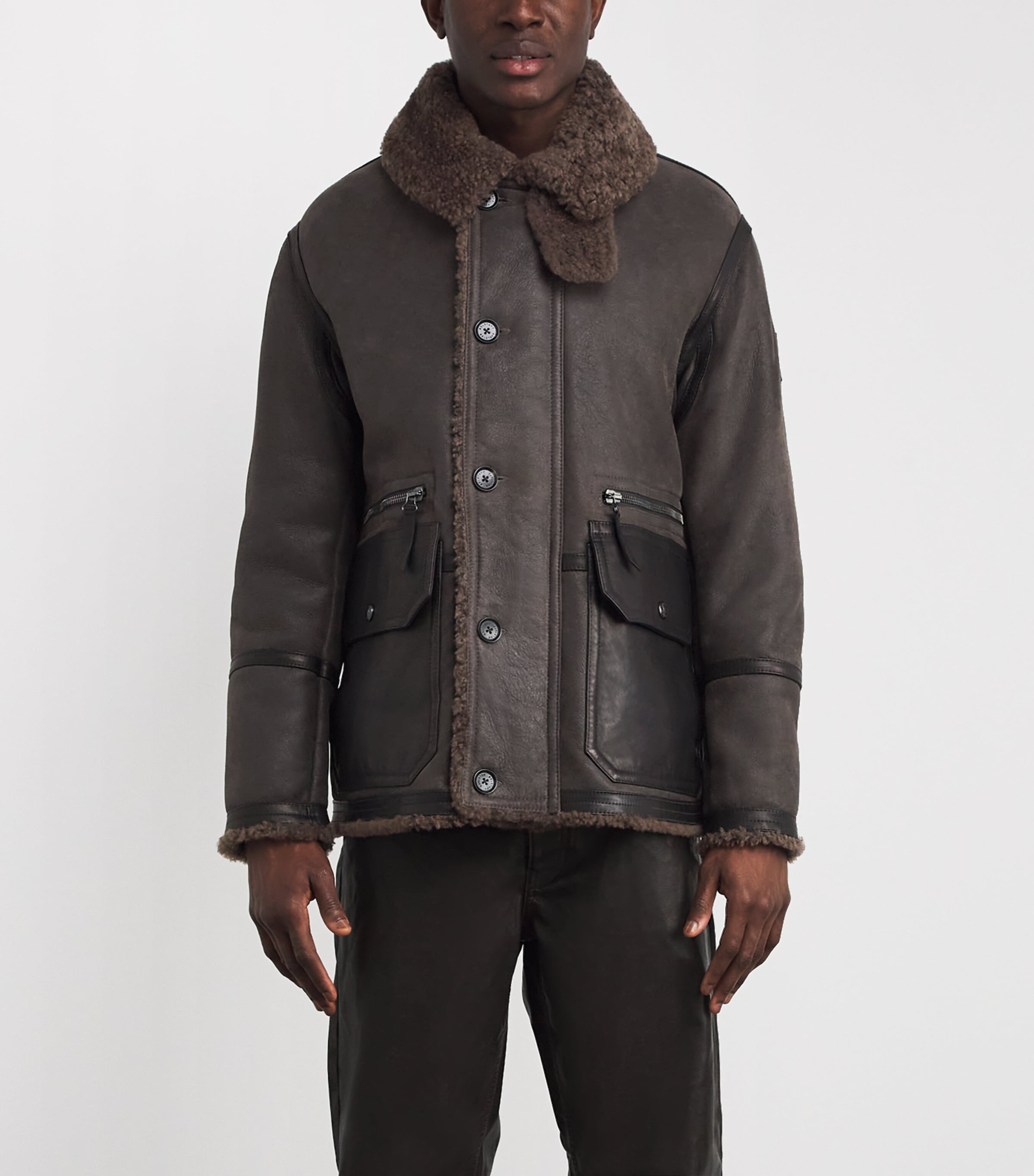 Shearling Snowfield Jacket TOGMBTORNADO GREY Image 3