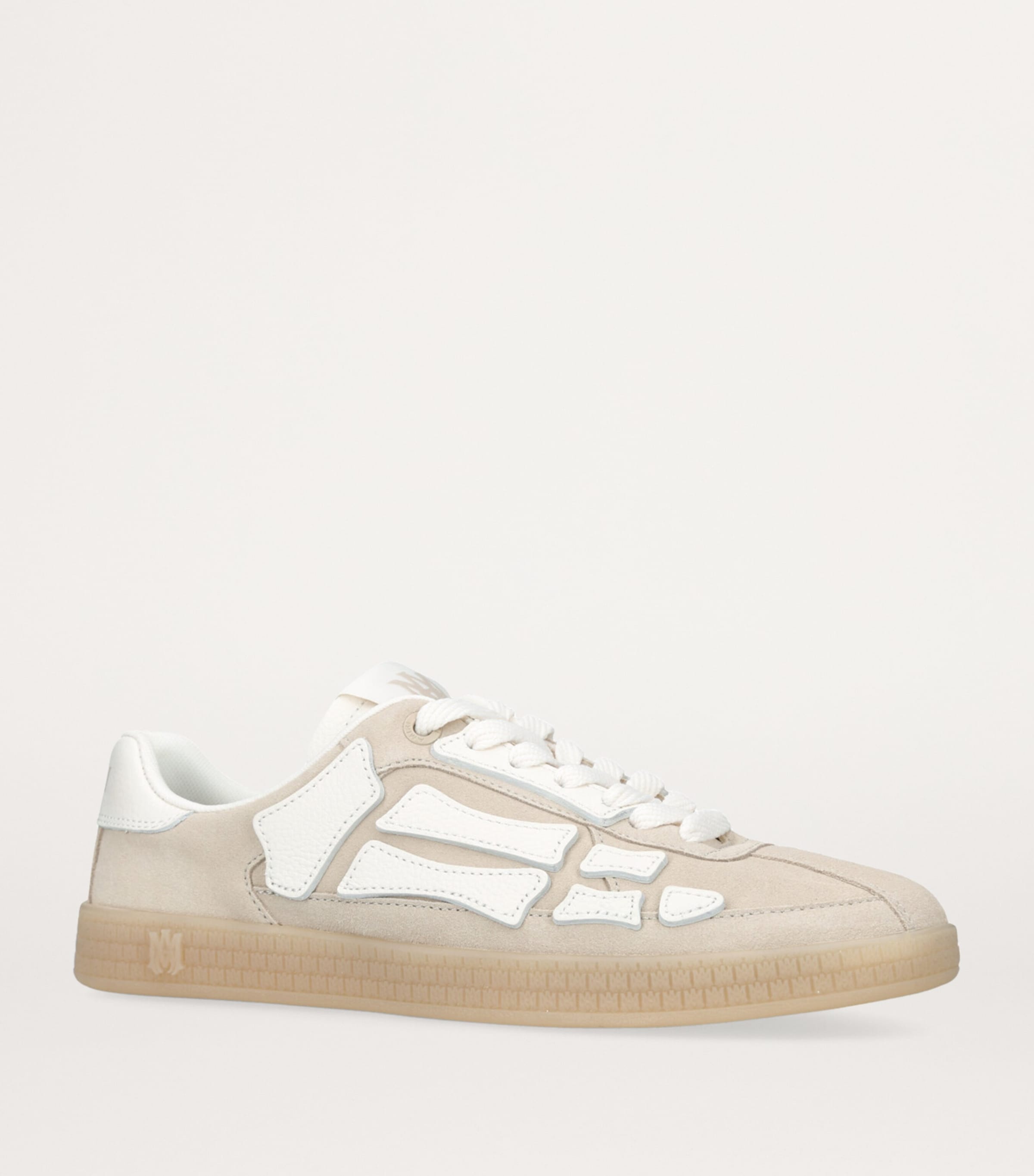 【送料&関税込】AMIRI Bone Patch Low-top Sneakers AMIRI logo-embossed low-top Sneakers | Black | FARFETCH