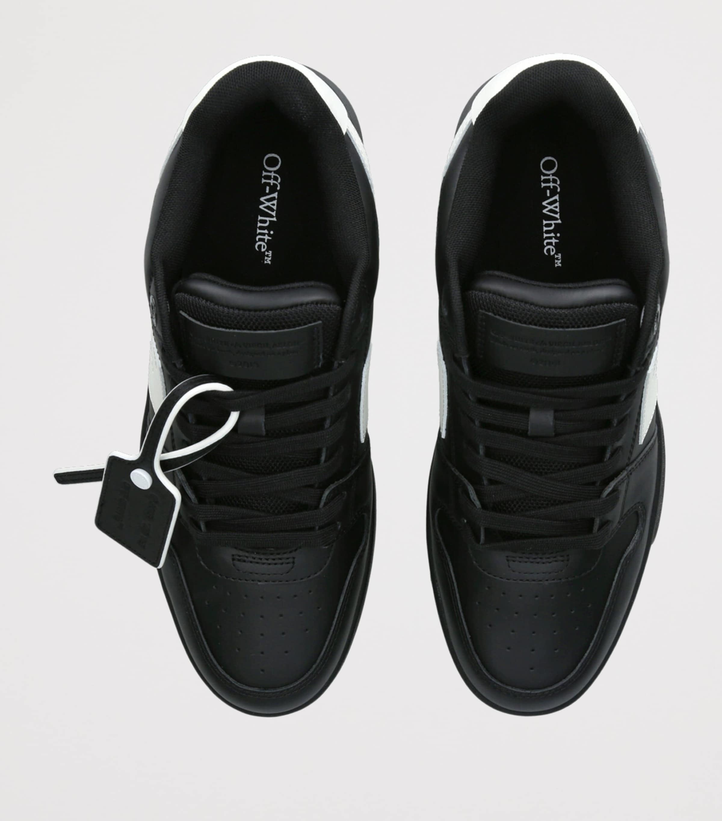 Leather Out of Office Sneakers BLK/WHITE Image 4