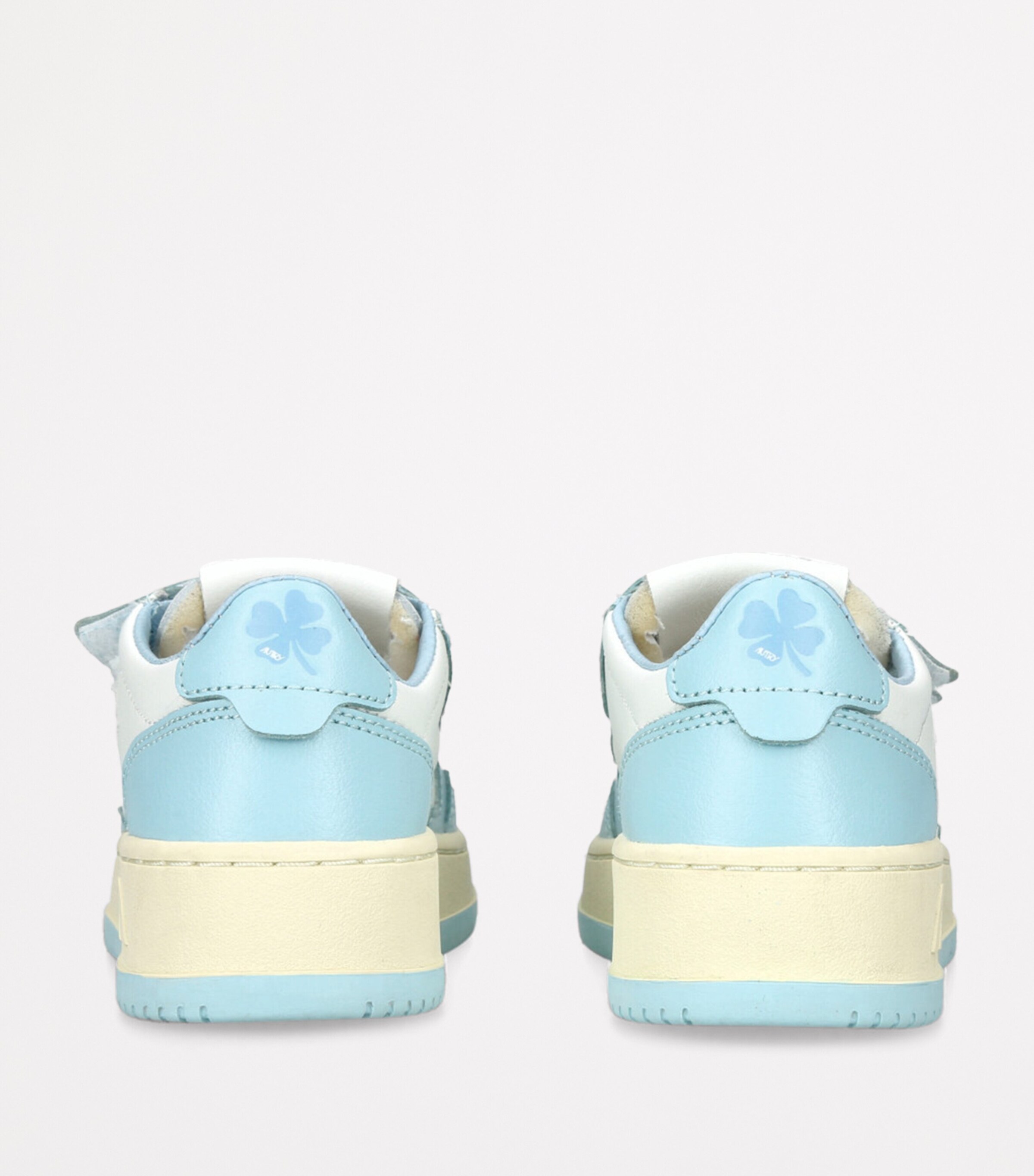 Leather Kidstripes Sneakers PALE BLUE Image 2