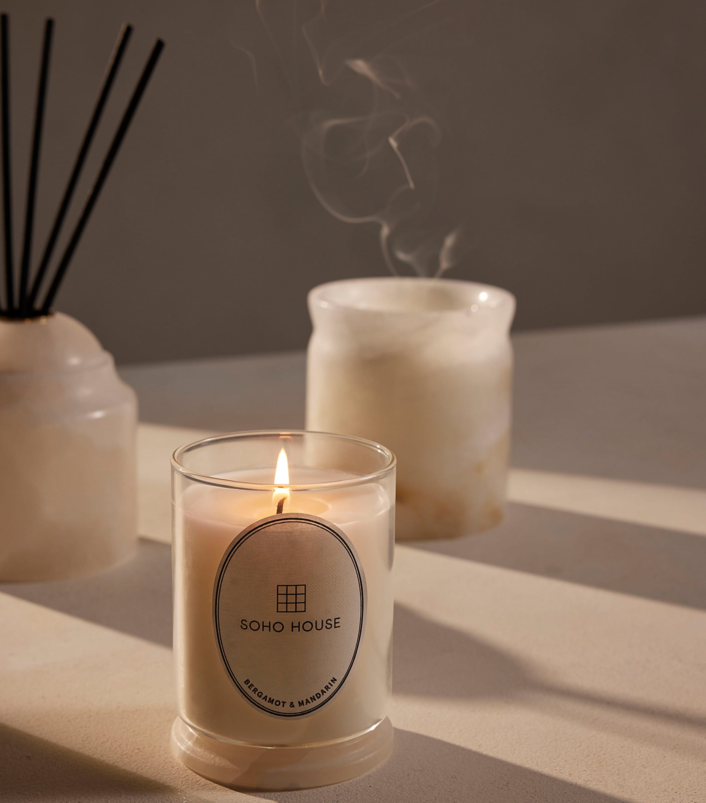 Soho Home Bergamot & Mandarin Candle (250g) Image 4
