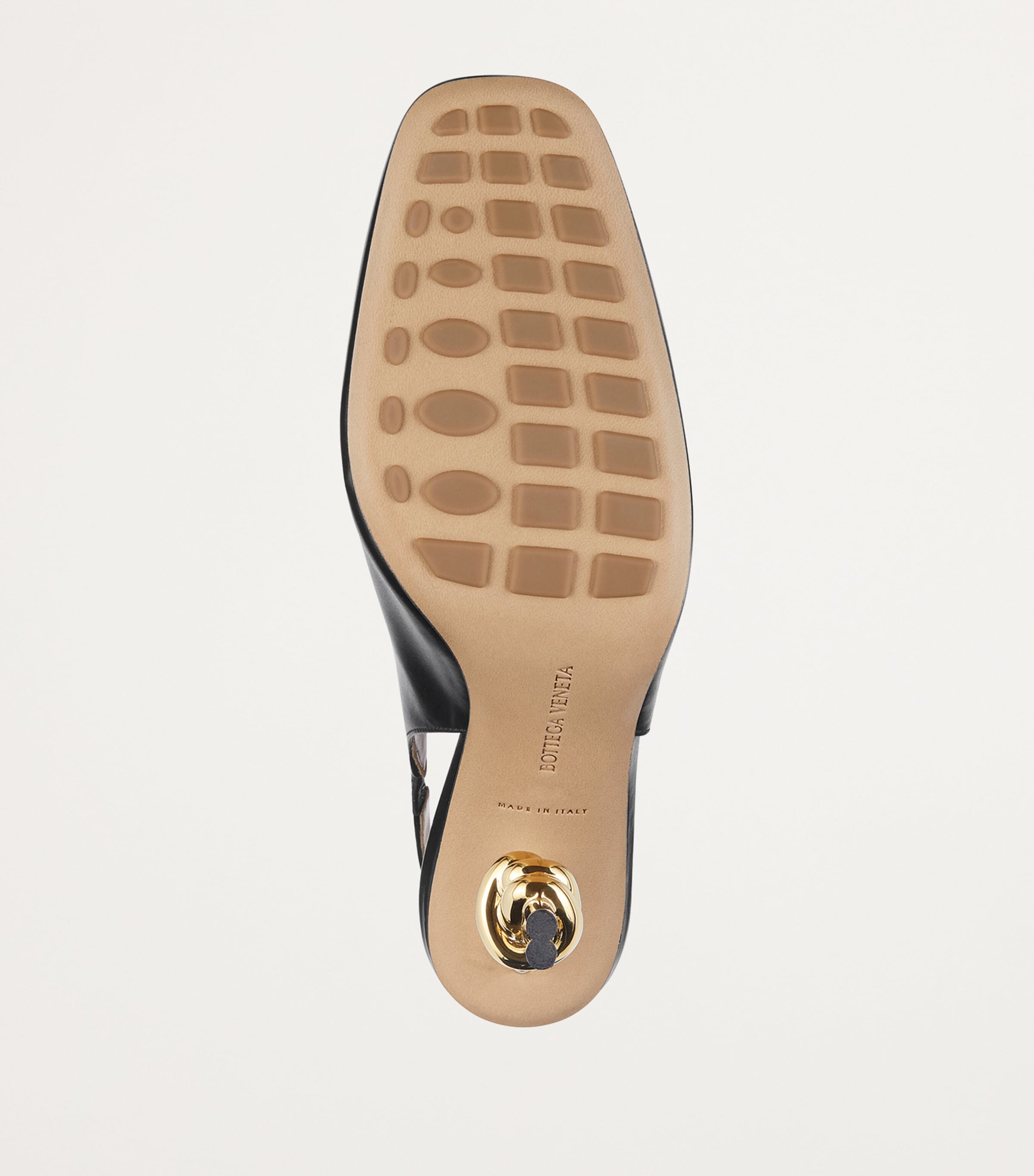 Leather Knot Slingback Heels 90 1000 Image 5