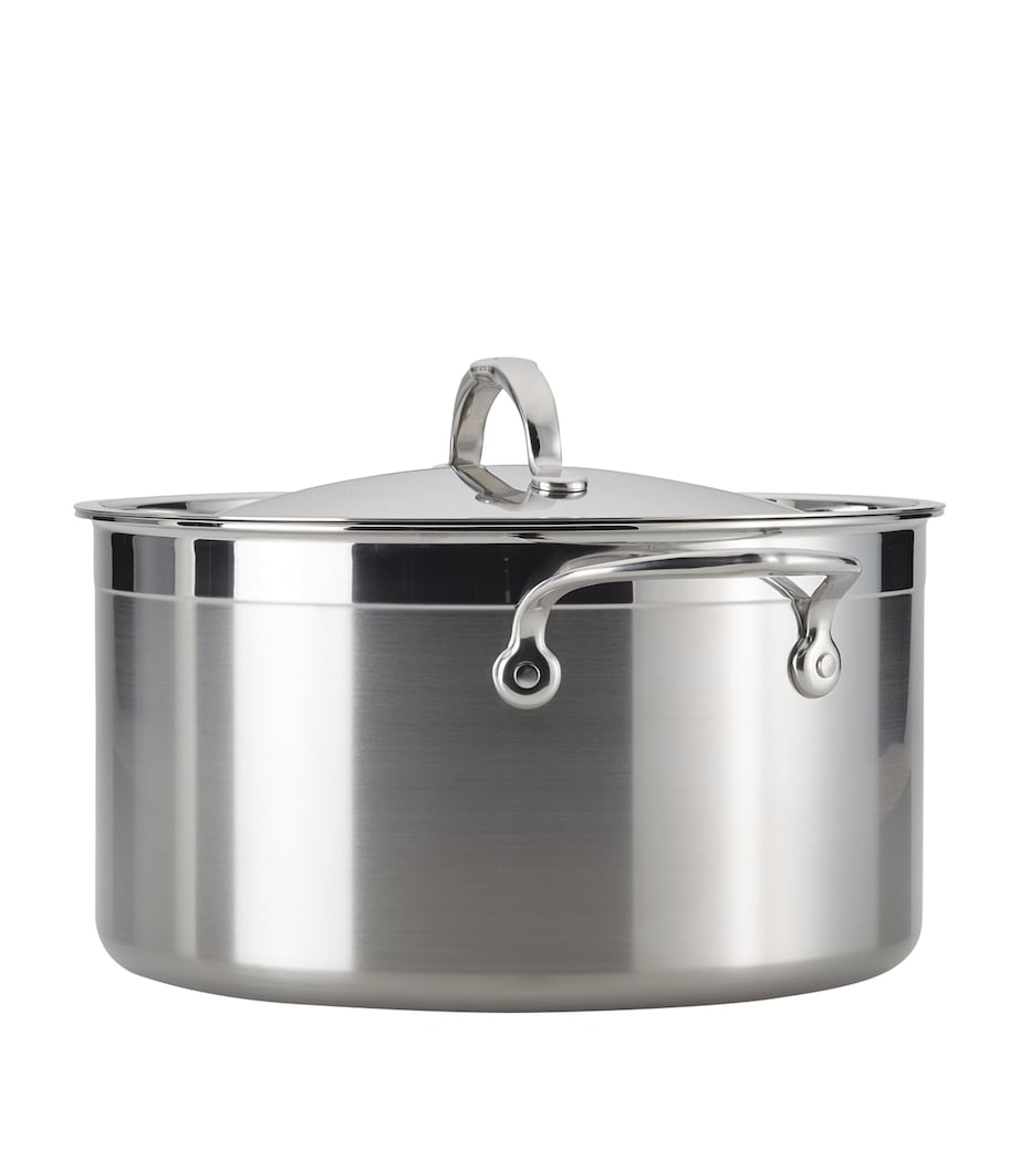 ProBond Stockpot with Lid (26cm) STAINLESS STEEL Image 2